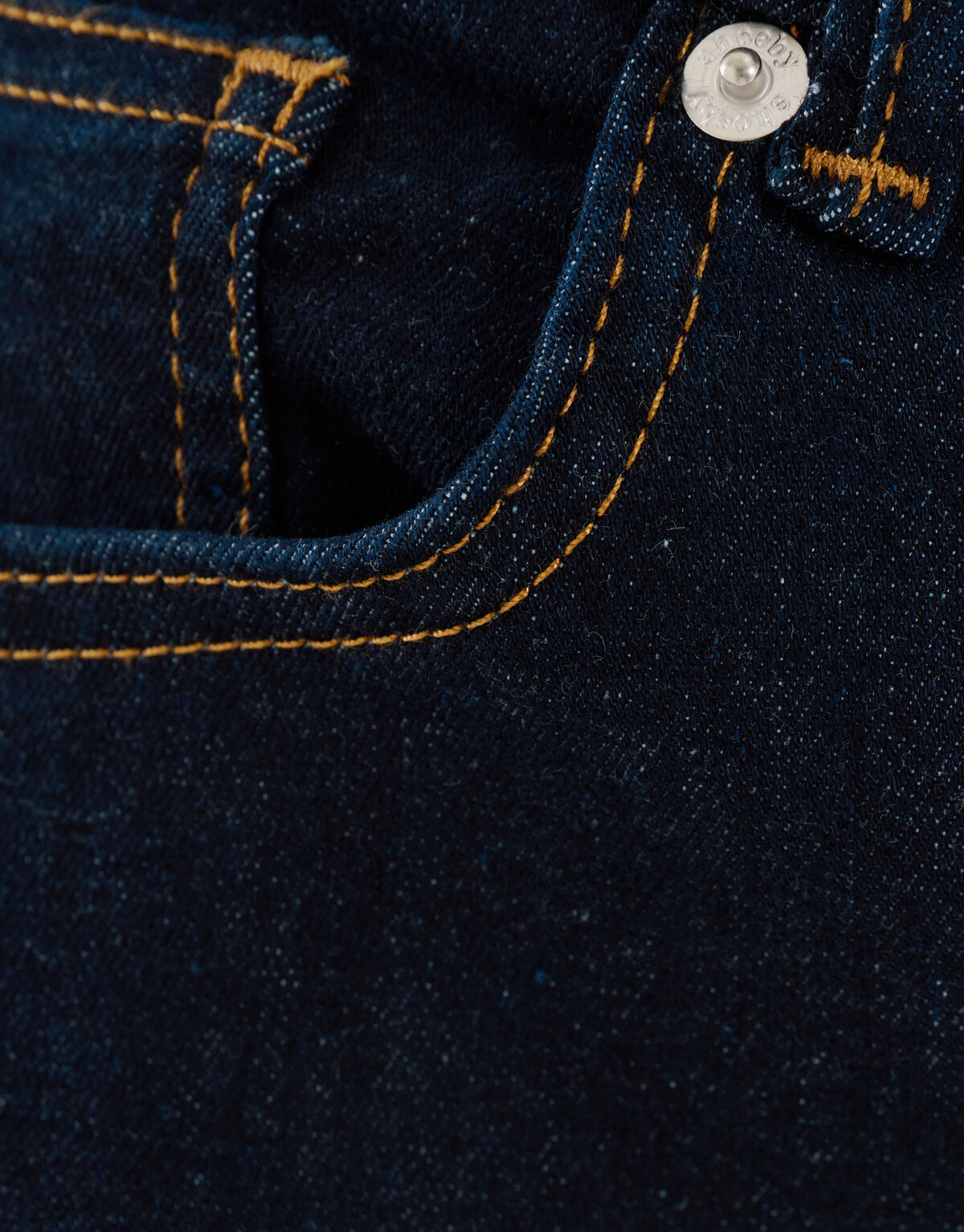 Ausgestellte dunkle Denim-Jeans SHOEBY WOMEN