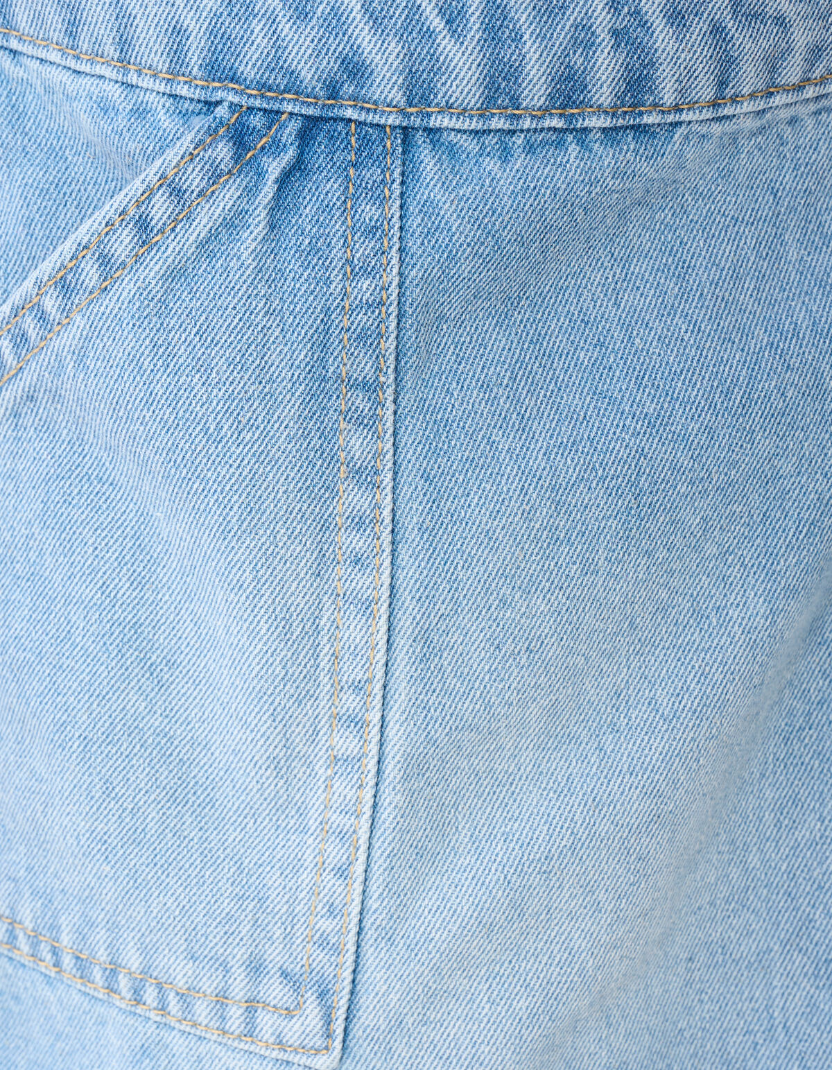 Denim-Wickelrock Bleached SHOEBY GIRLS