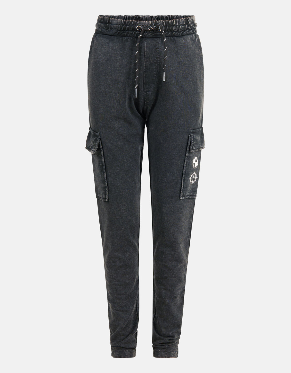 Cargo Washed Trousers Dunkelgrau SHOEBY BOYS