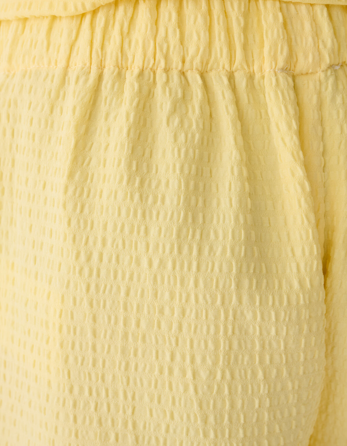 Struktur Short Hellgelb SHOEBY GIRLS