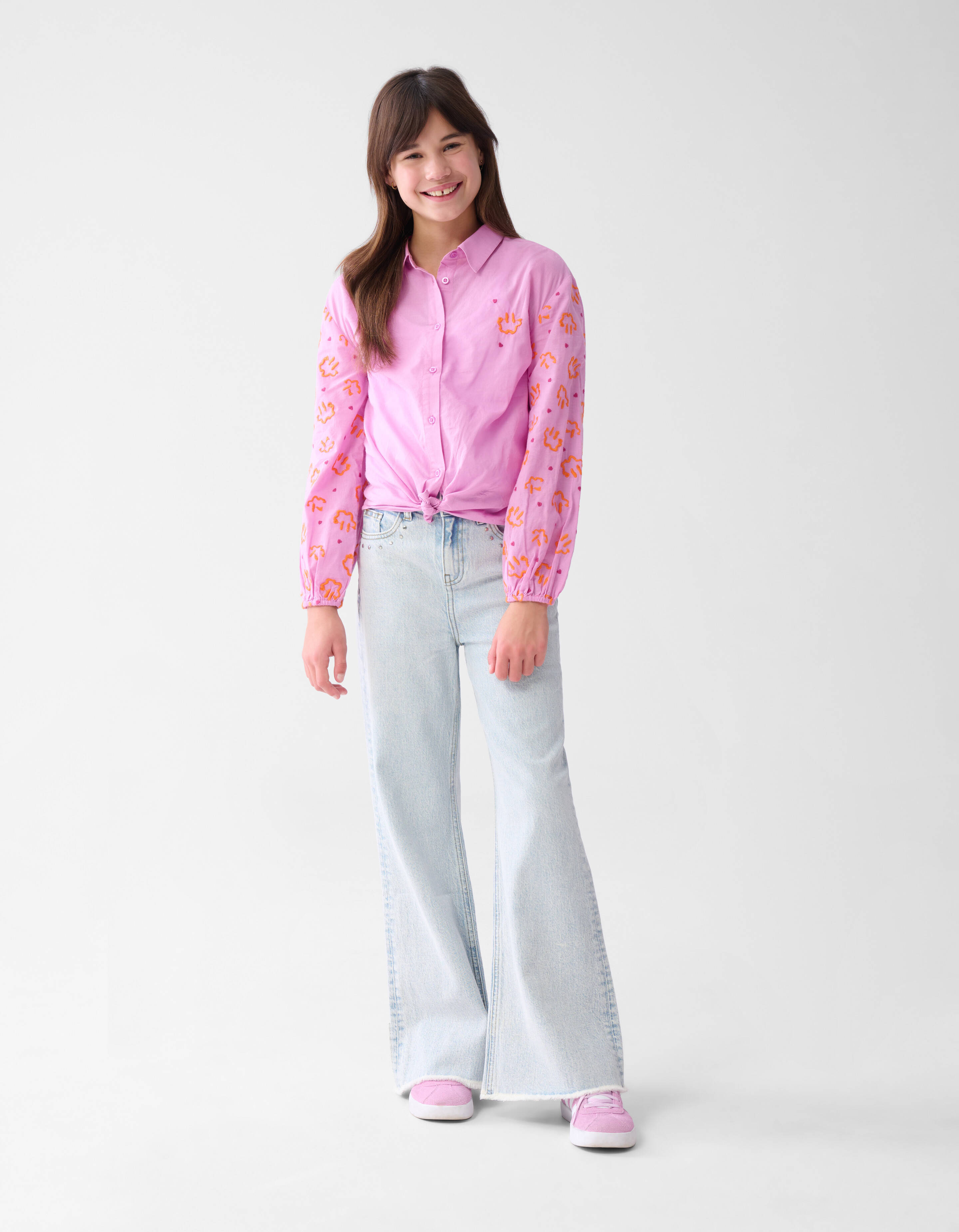 Straight Fit Jeans Blau SHOEBY GIRLS