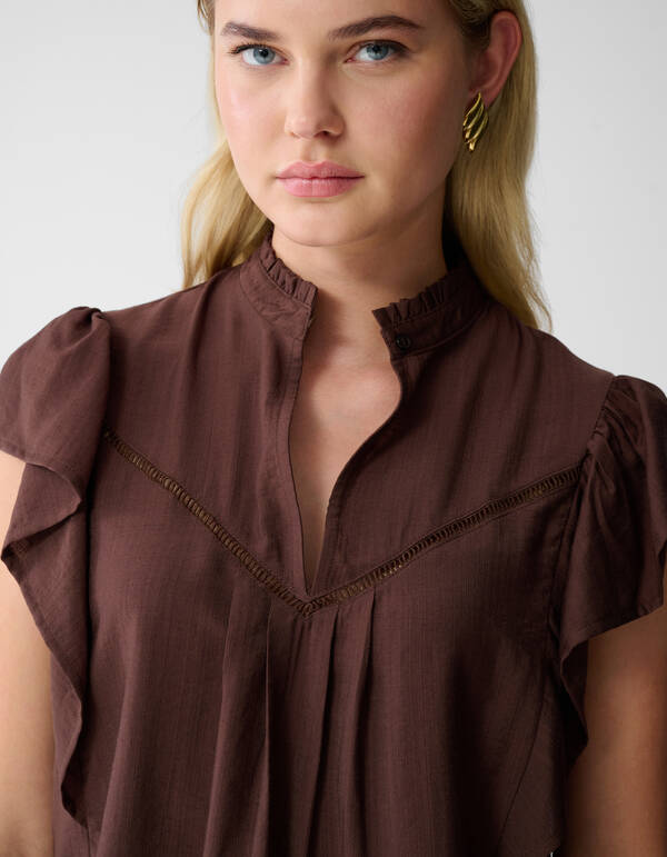 R&uuml;schentop Braun SHOEBY WOMEN