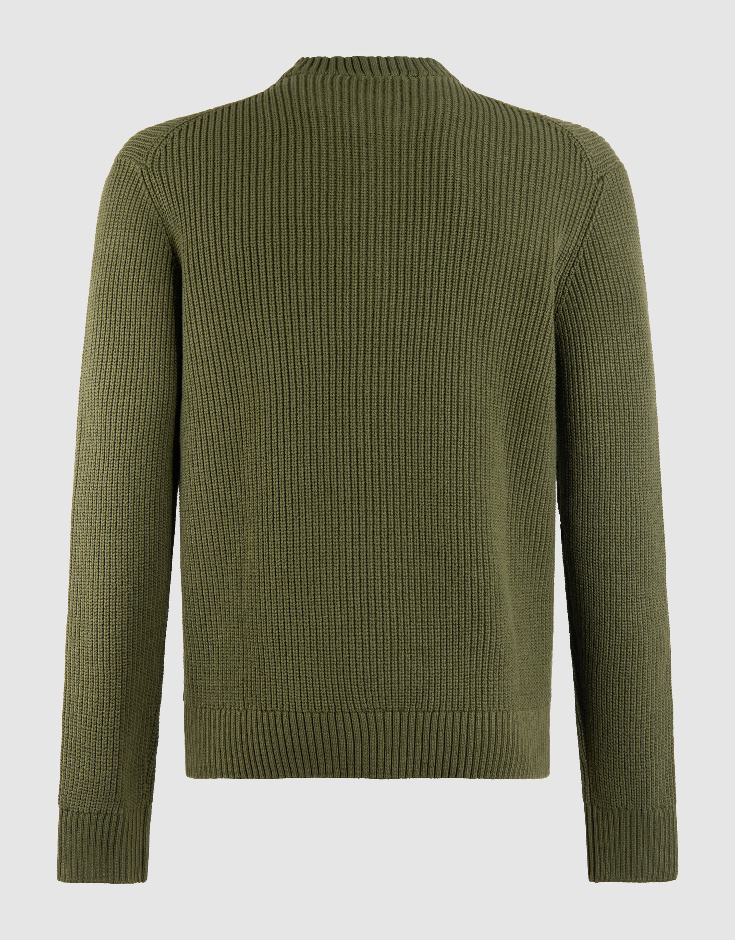 Gestrickte Bomberjacke Khaki SHOEBY MEN