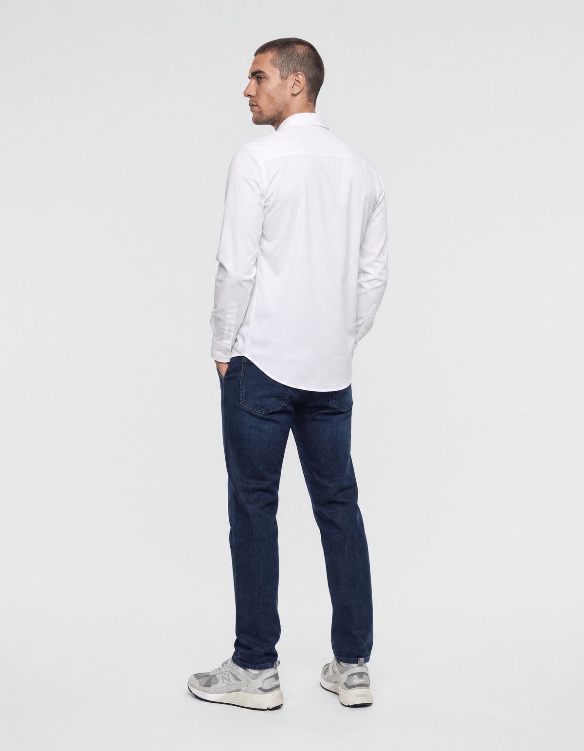 Basic Hemd Wei&szlig; SHOEBY MEN