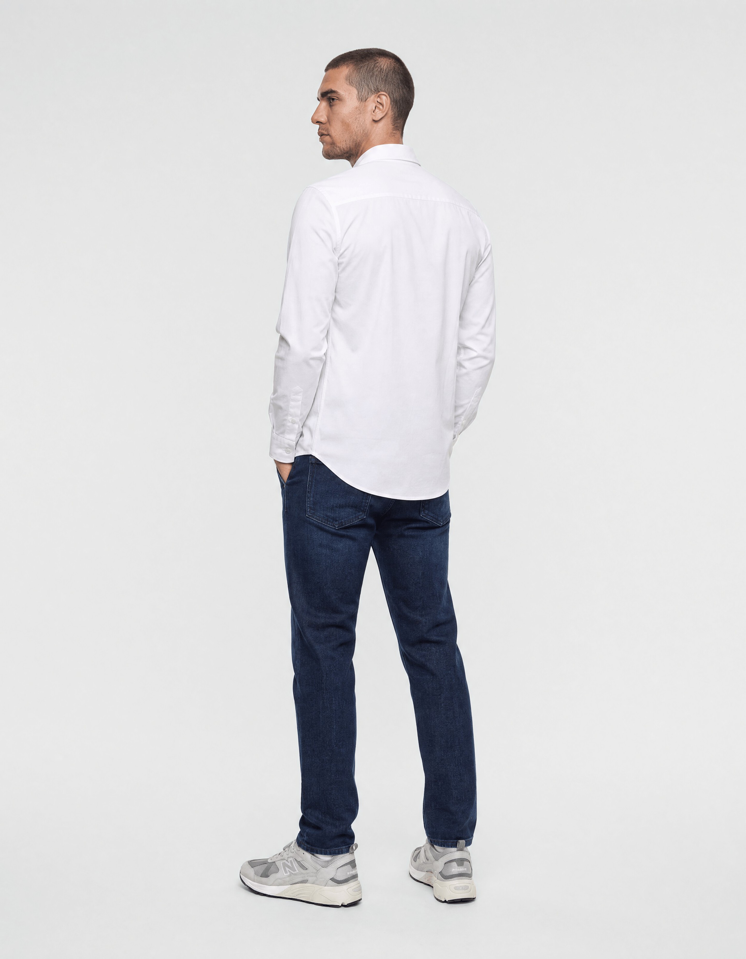 Basic Hemd Wei&szlig; SHOEBY MEN