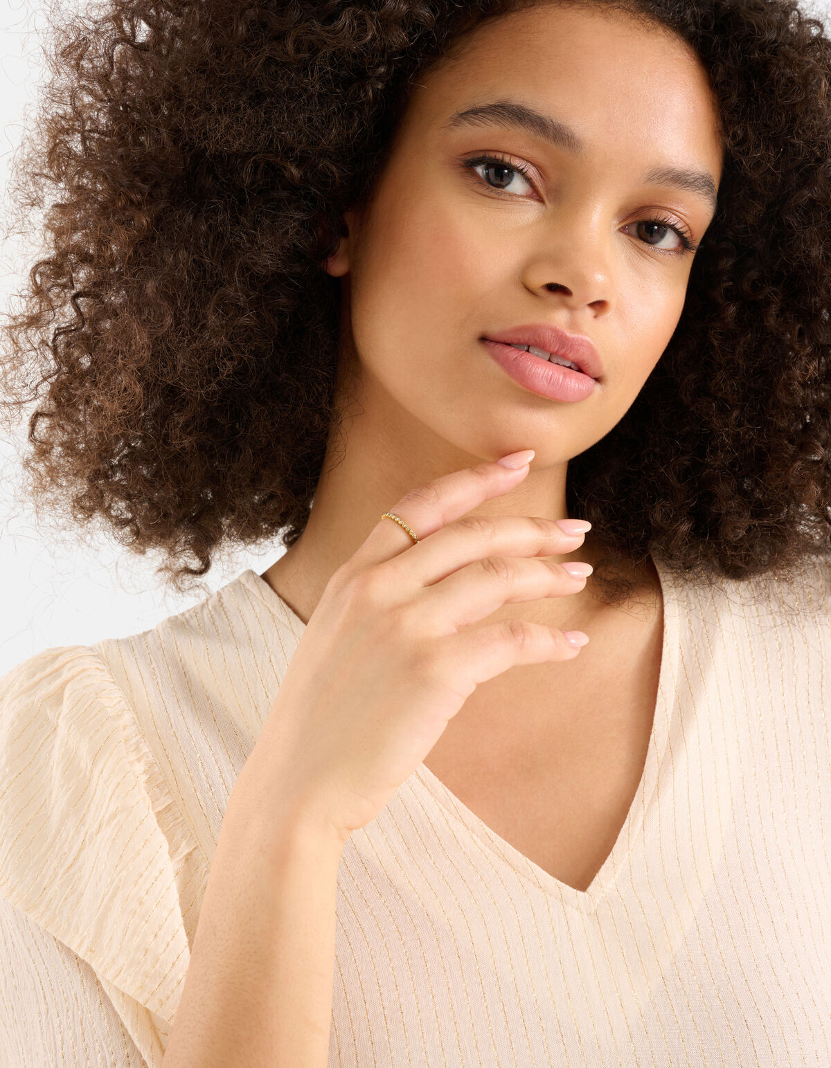 Strass Ring Gold ACCESSOIRES SHOEBY