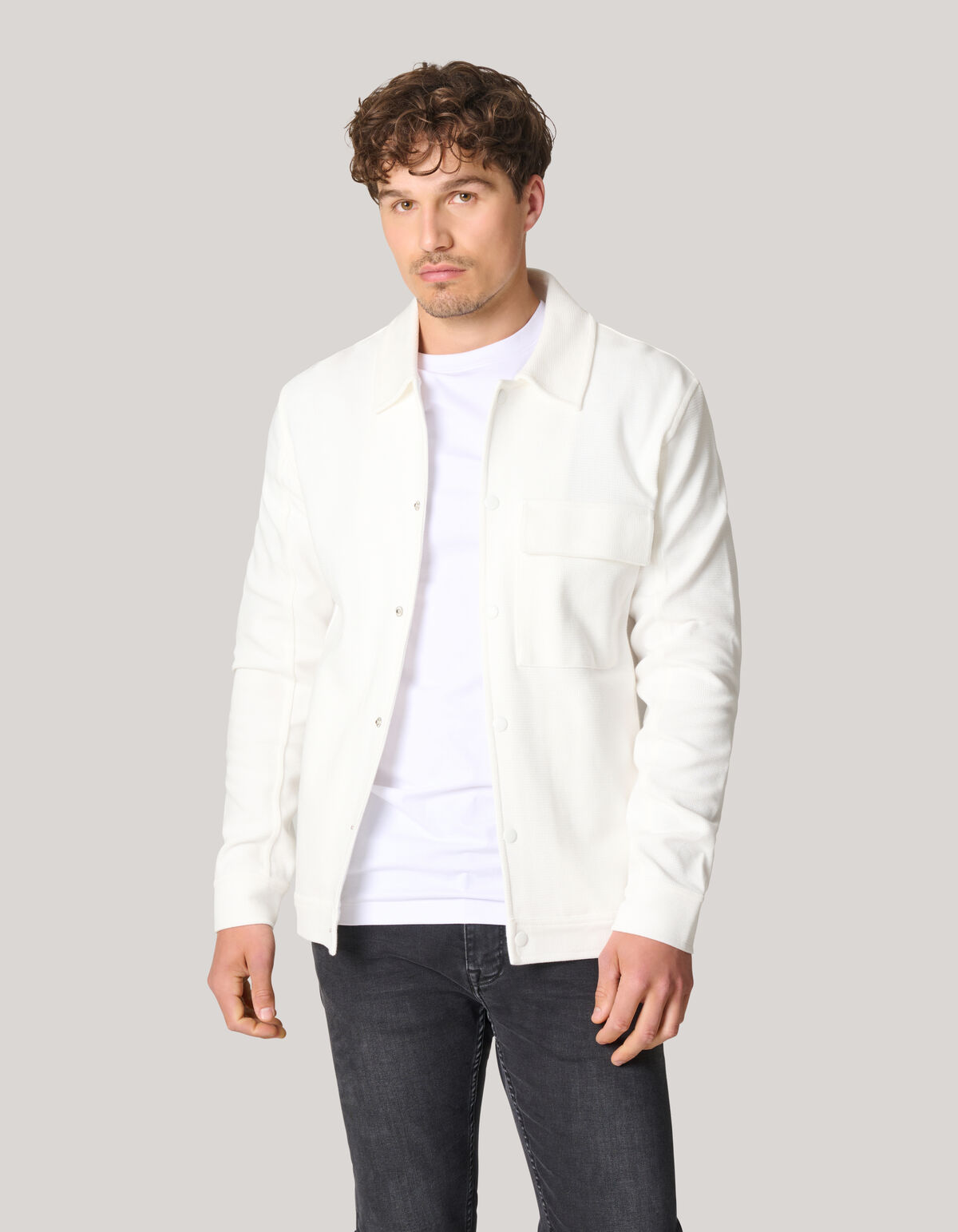 Structuur Jack Gebroken Wit SHOEBY MEN