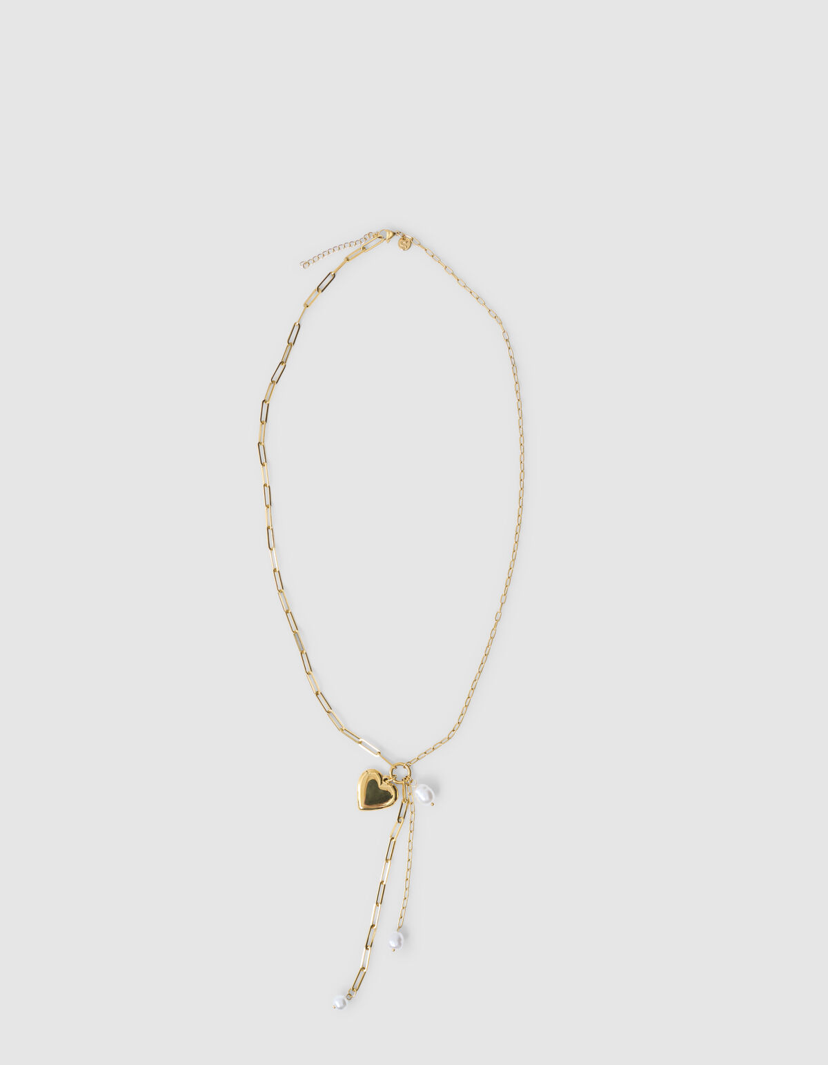 Herzkettenkette Gold SHOEBY ACCESSOIRES