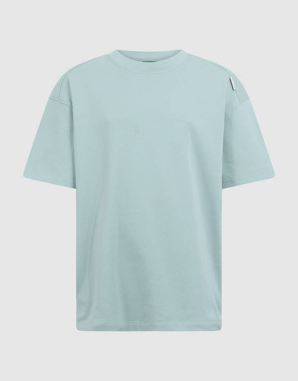 Basis Label T-Shirt in Hellgr&uuml;n SHOEBY BOYS