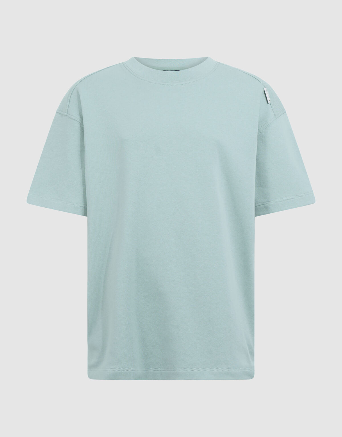 Basis Label T-Shirt in Hellgr&uuml;n SHOEBY BOYS