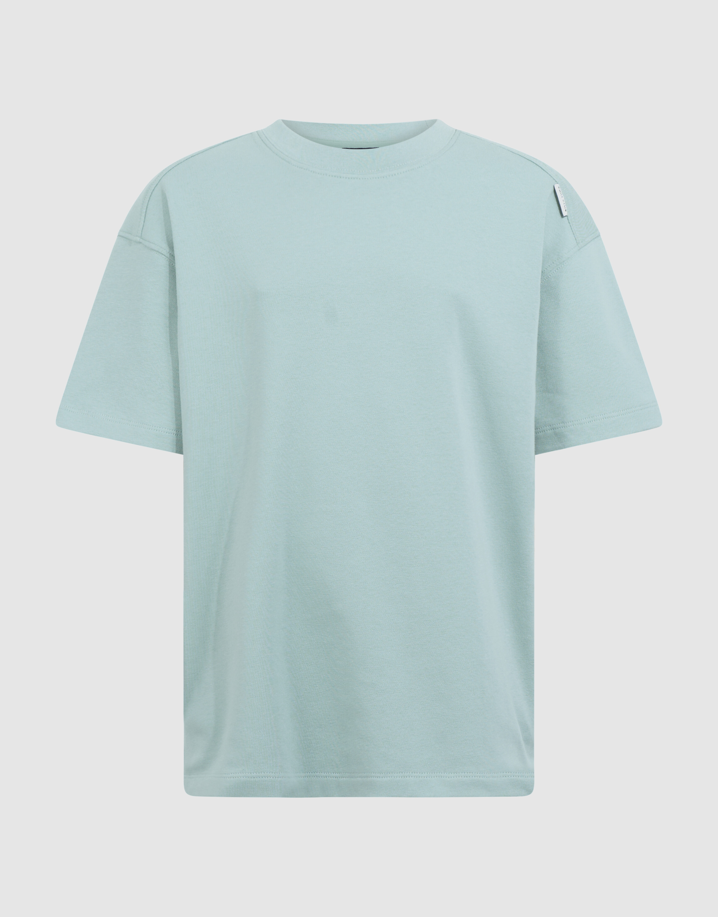 Basis Label T-Shirt in Hellgr&uuml;n SHOEBY BOYS