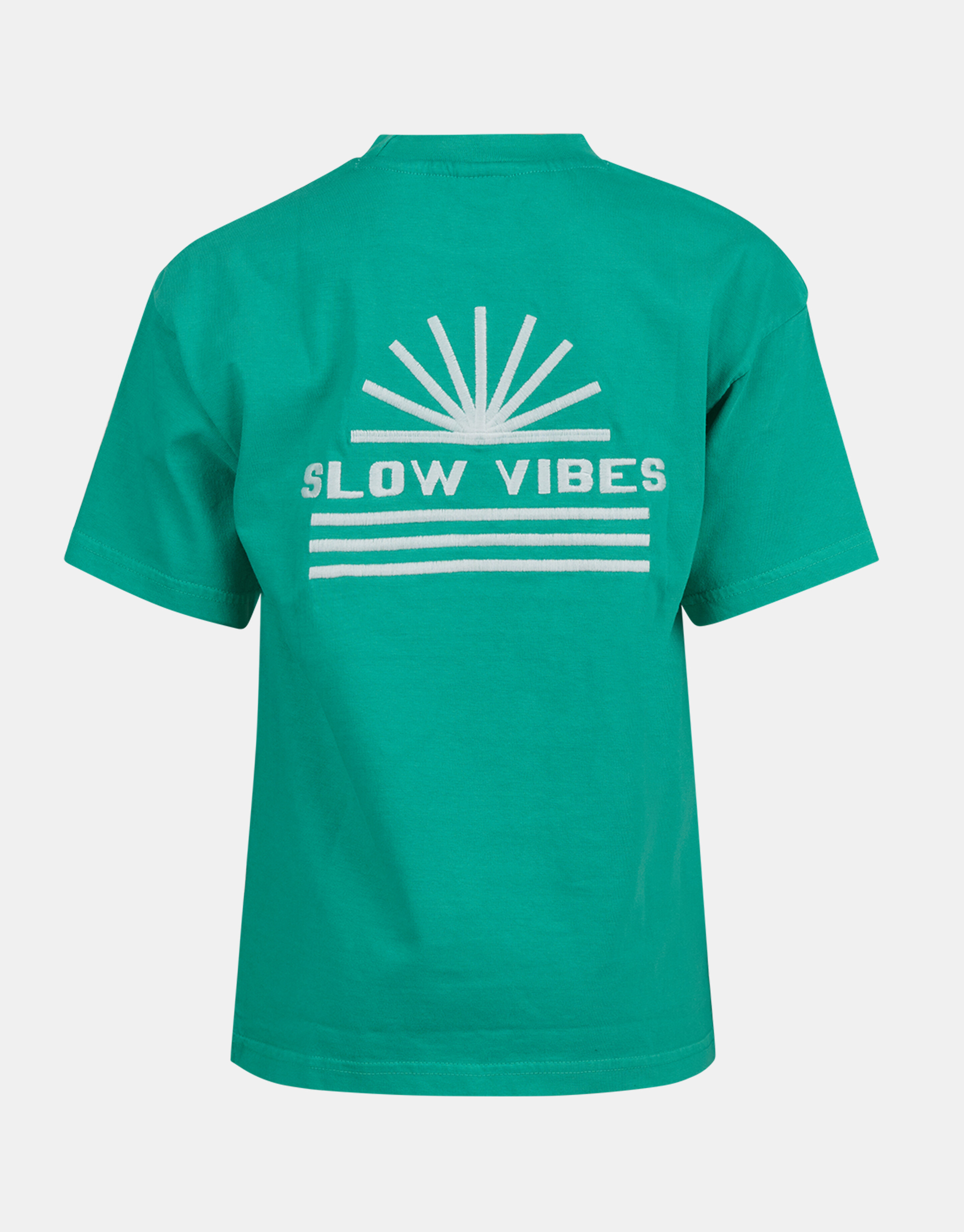 T-Shirt mit grafischem Aufdruck Grün JILL&MITCH