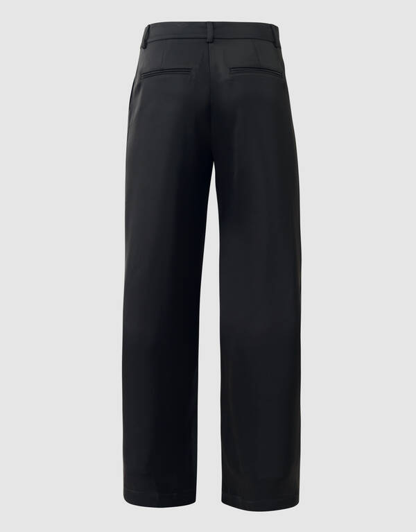 Breite Satinhose Schwarz SHOEBY WOMEN