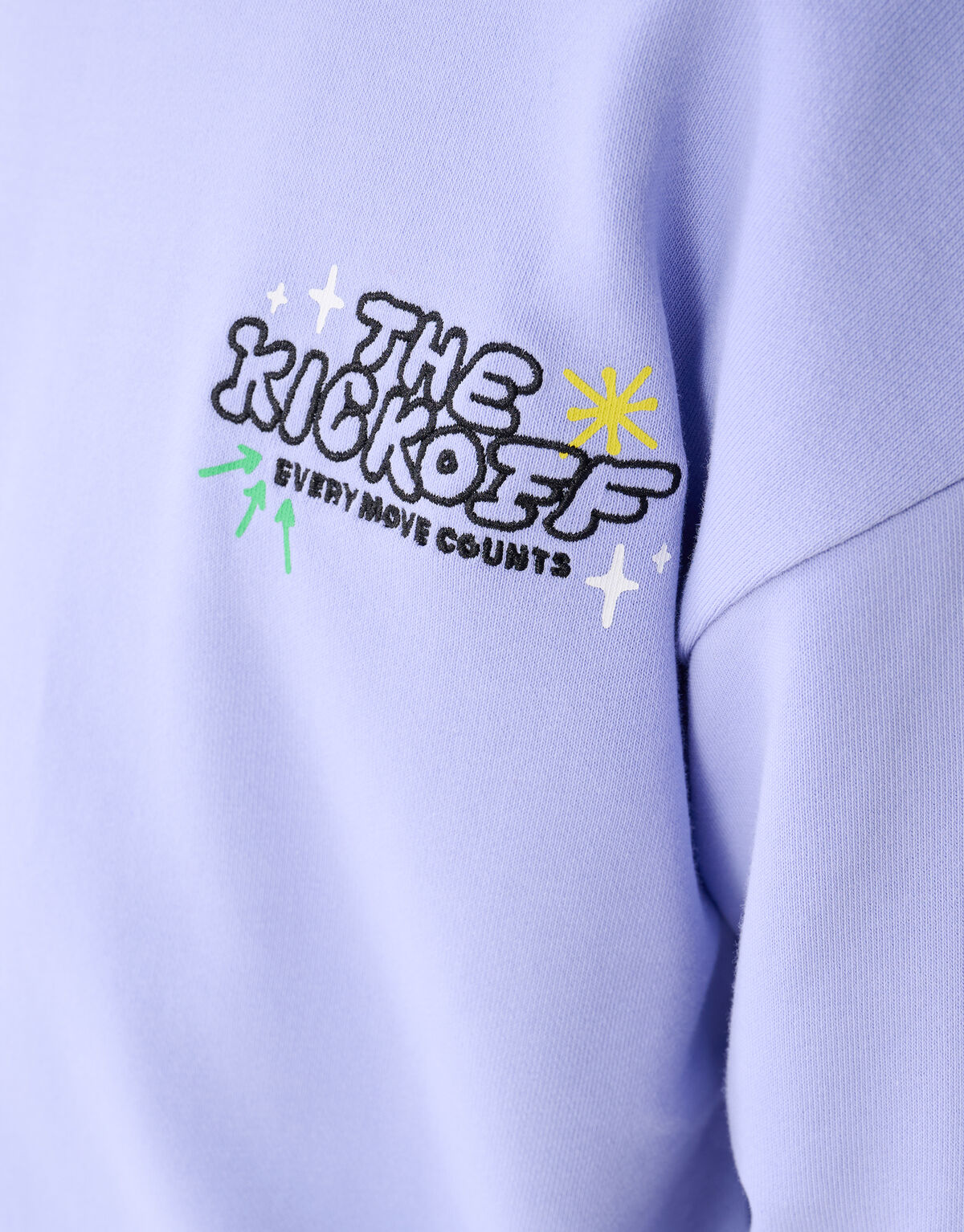Kick Off Artwork Pullover Helllila SHOEBY BOYS