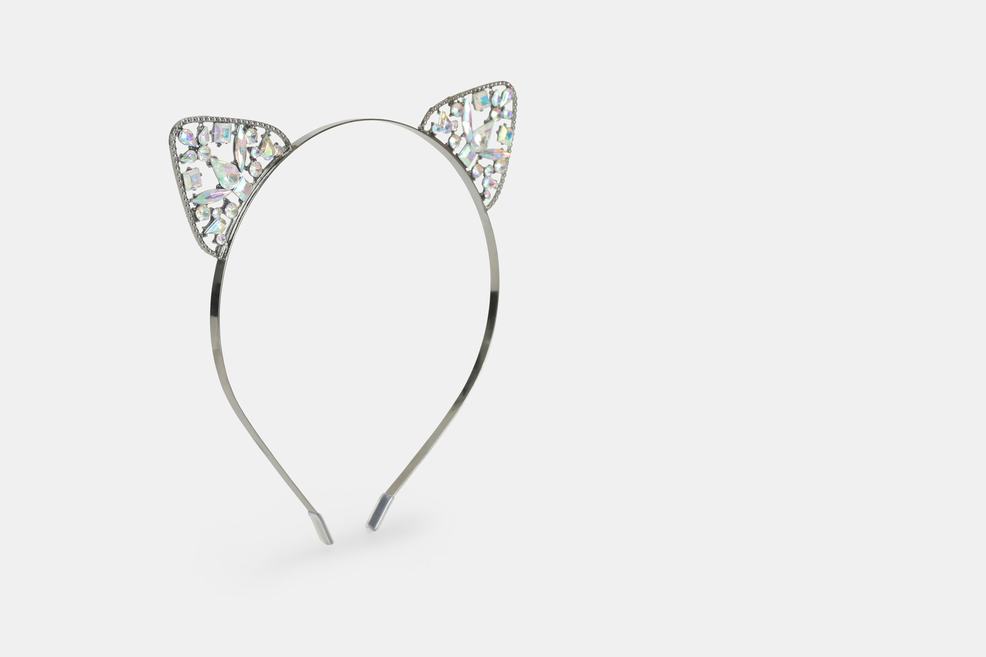 Haarband mit Strasssteinen und Katzenohren SHOEBY ACCESSOIRES