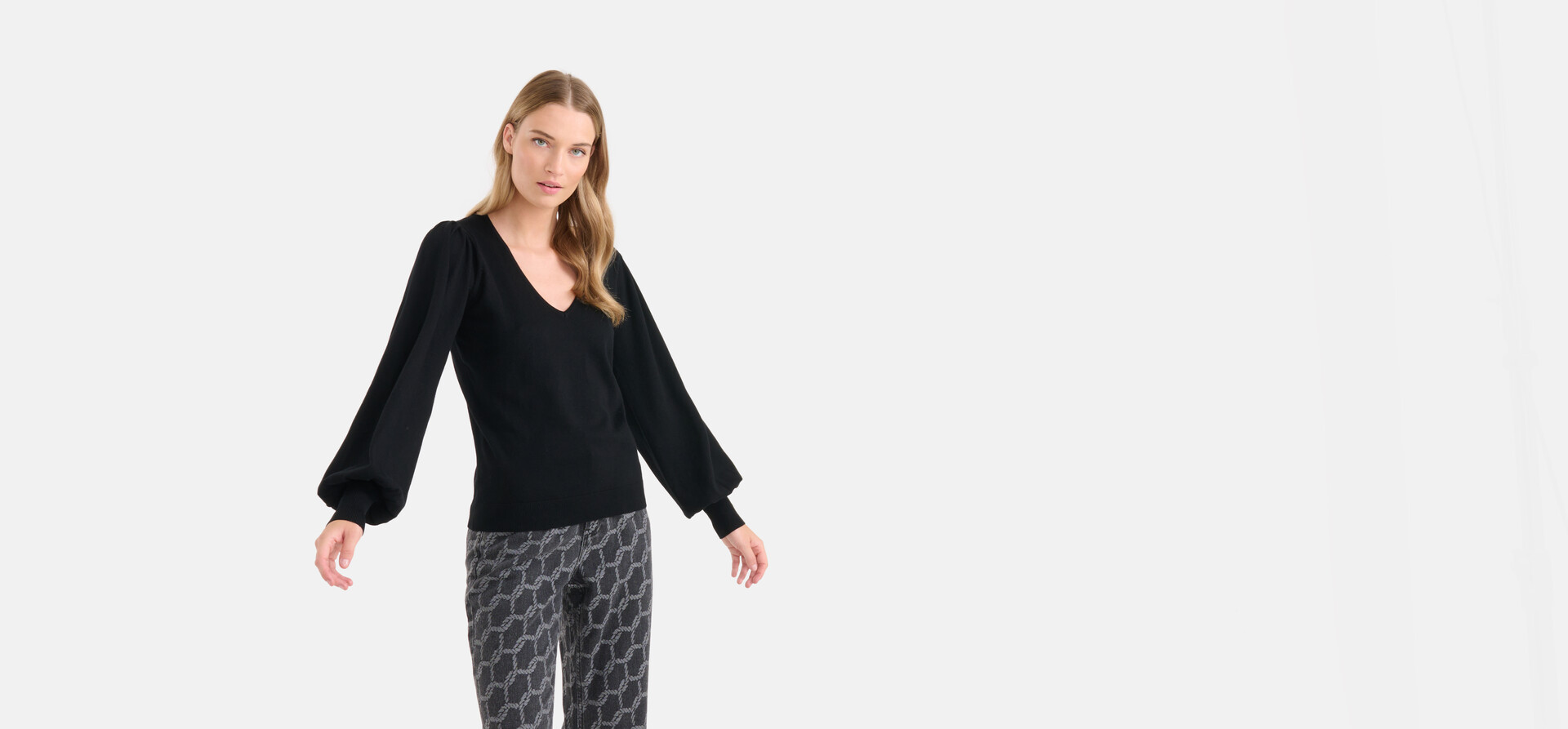 Strickpullover Schwarz SHOEBY WOMEN