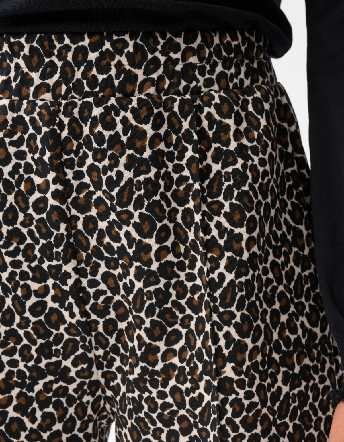 Leopardenhose mit weitem Bein Braun SHOEBY GIRLS