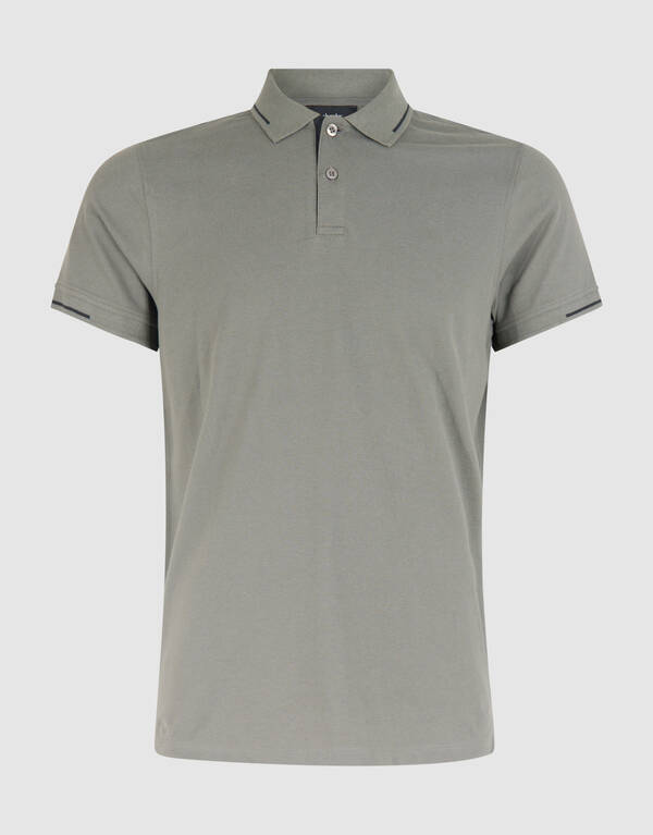 Piqué-Polo Dunkelgrün SHOEBY MEN