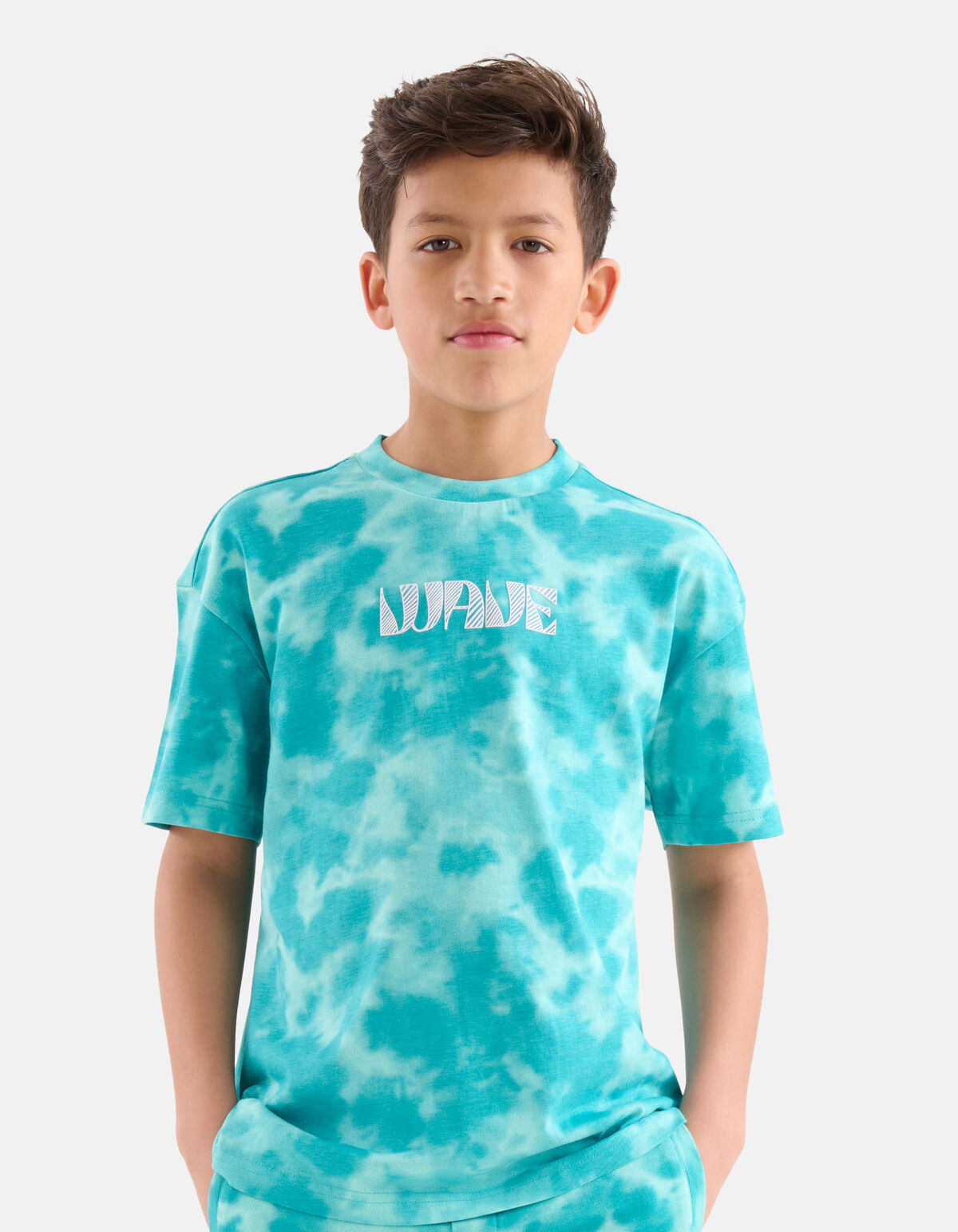 Tie Dye T-shirt Blau SHOEBY BOYS