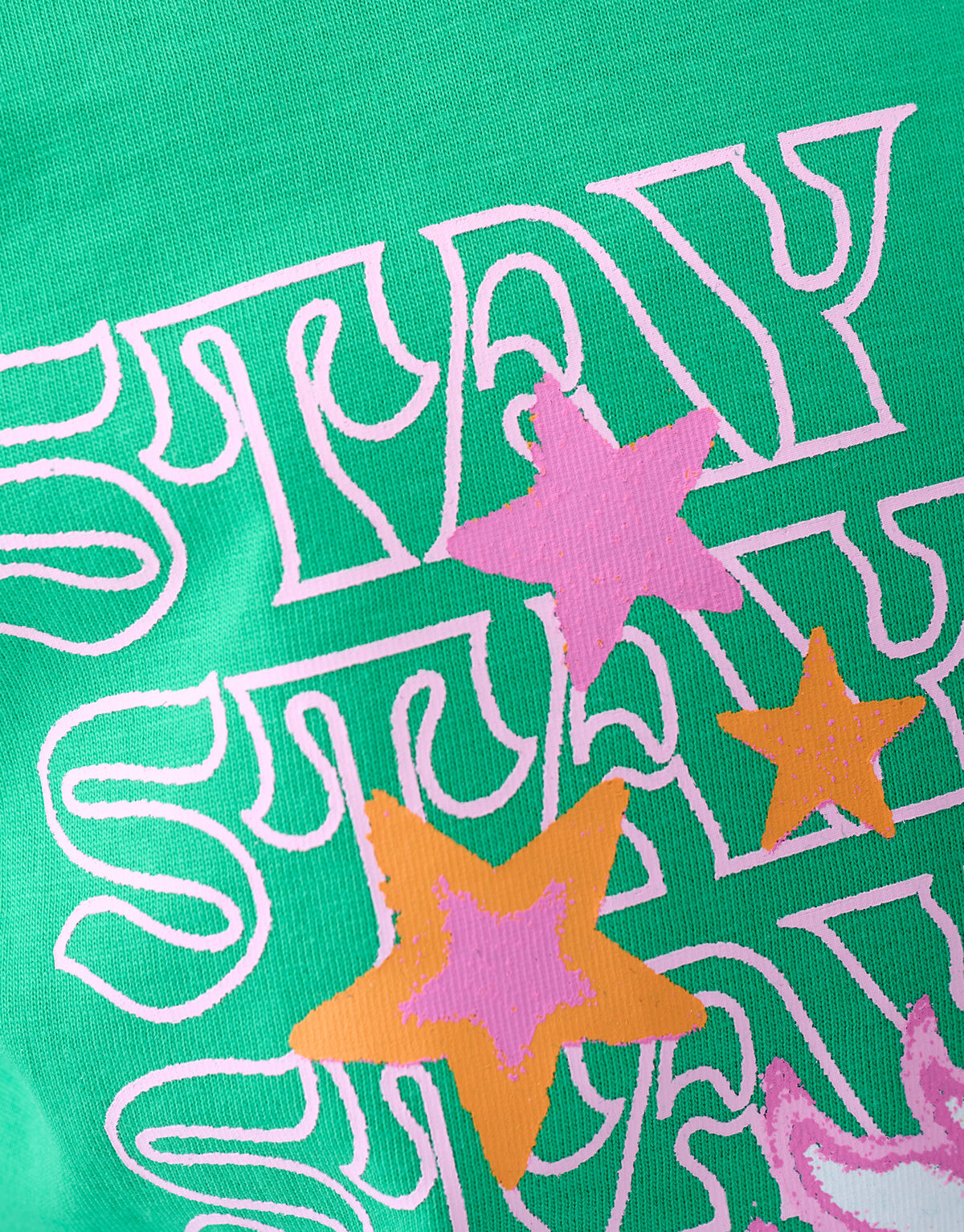 Kunstwerk T-shirt Grün SHOEBY GIRLS