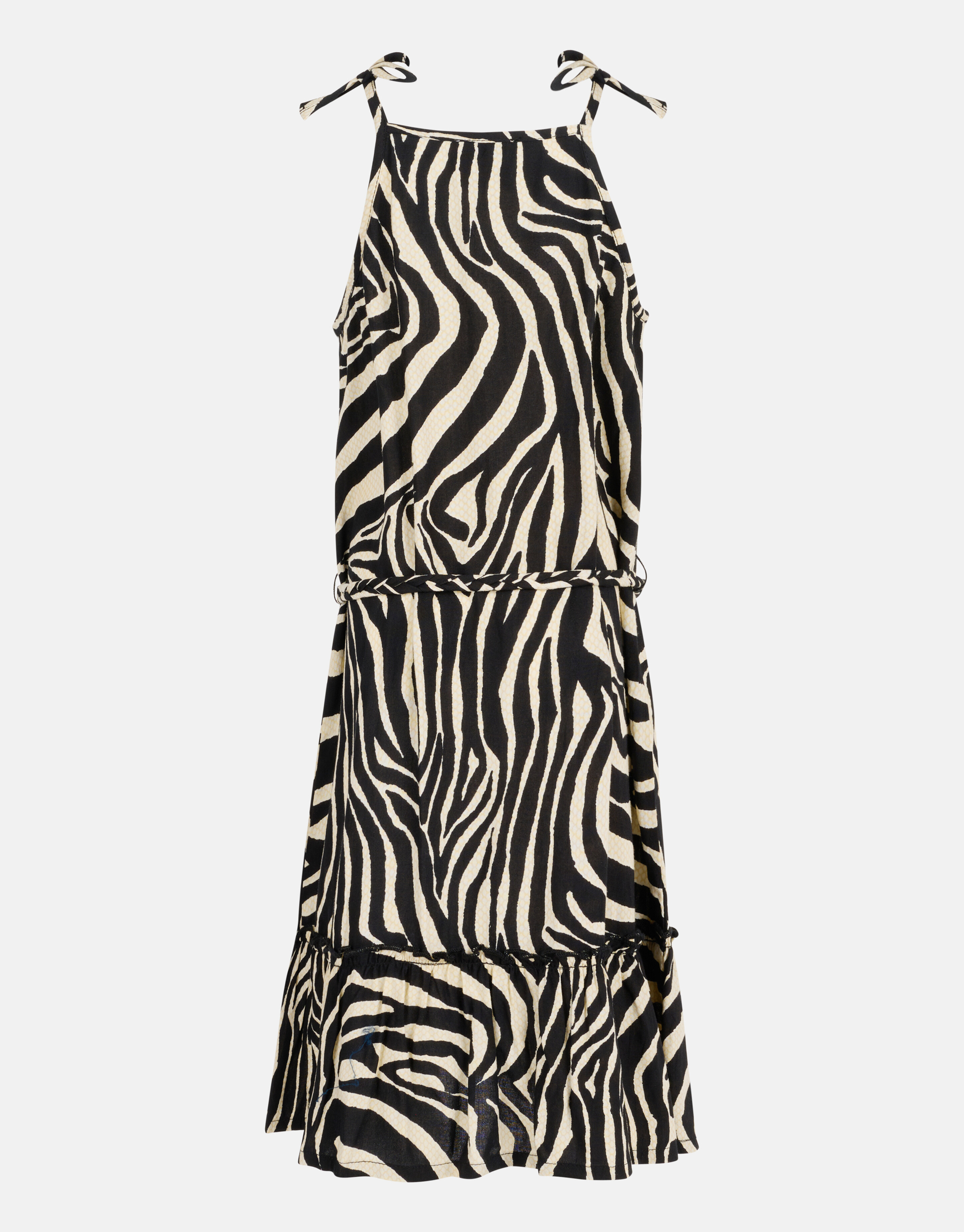 Zebrakleid Schwarz/ Off-white SHOEBY GIRLS