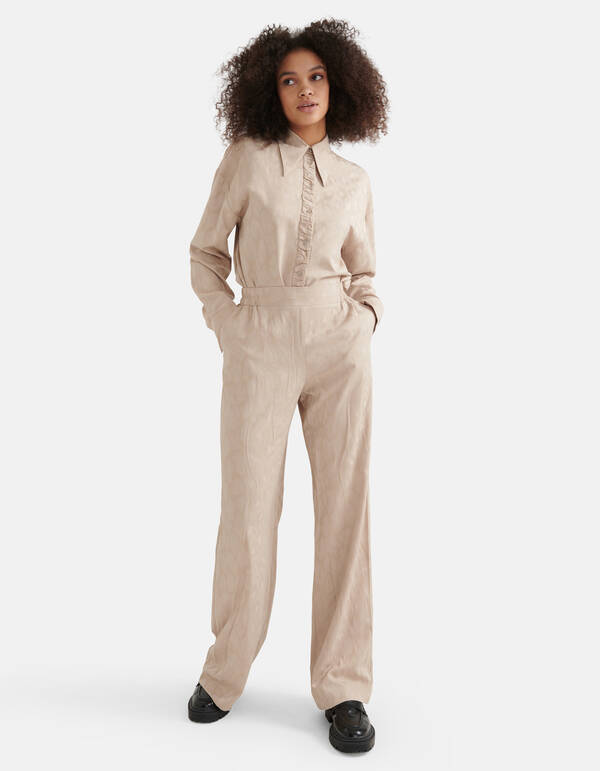 Satin-Tier-Hose Sand SHOEBY WOMEN