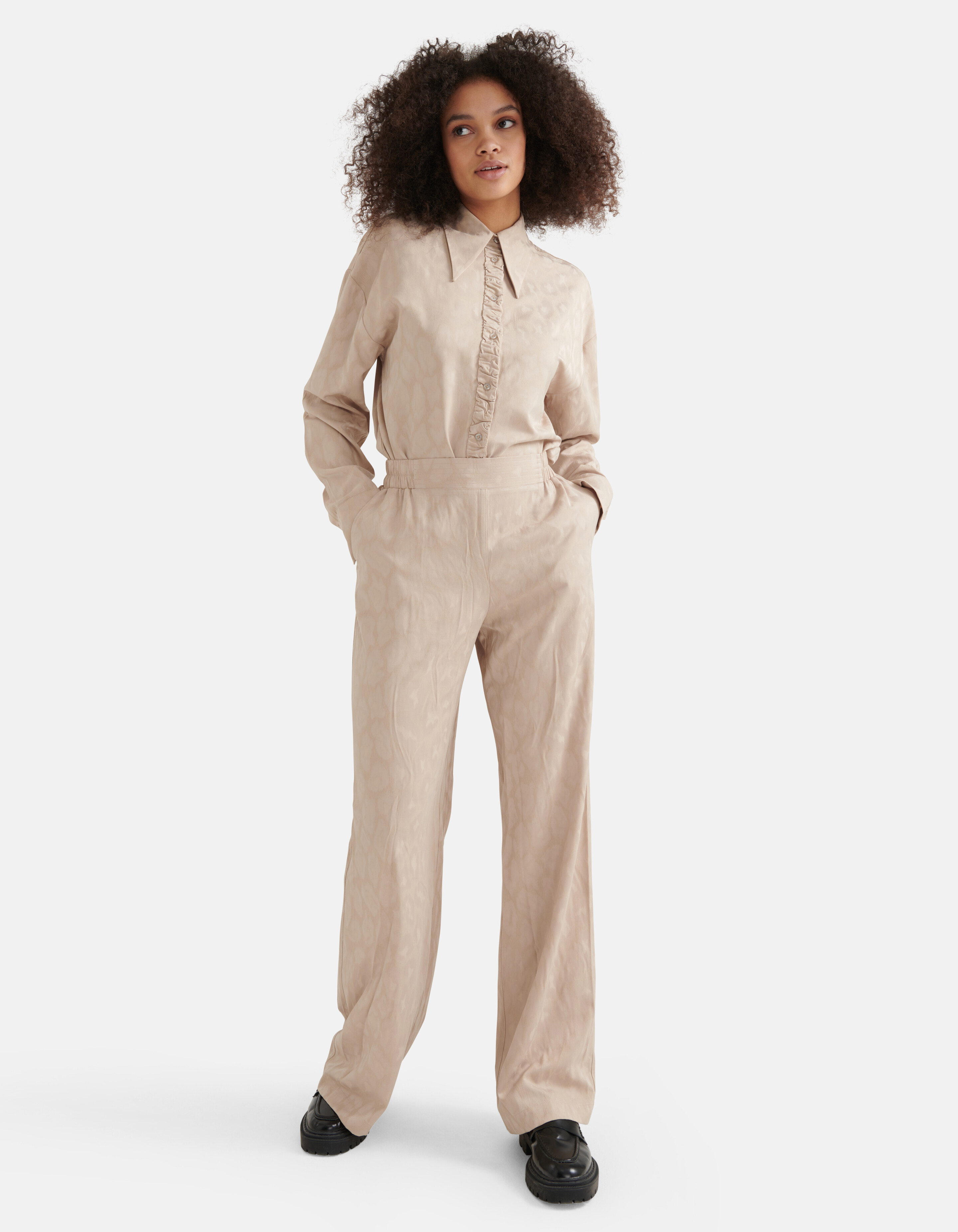 Satin-Tier-Hose Sand SHOEBY WOMEN