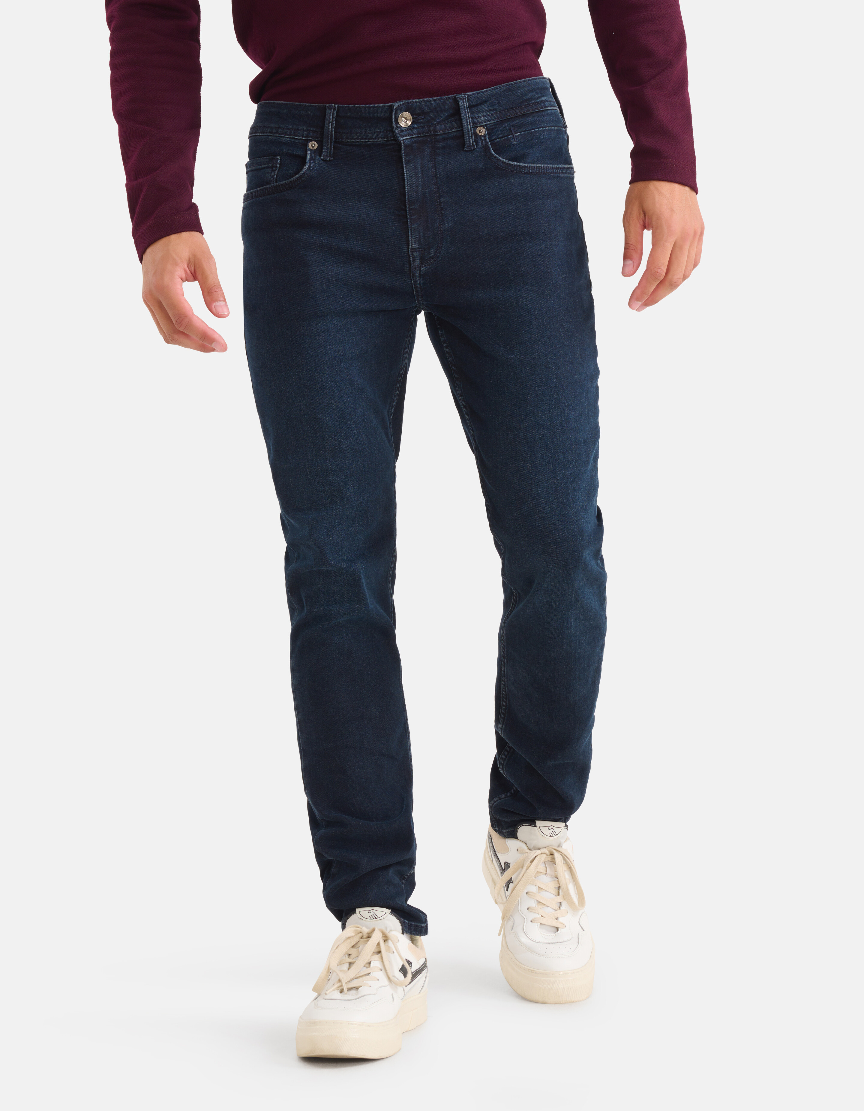 Slim Jeans Blau/Schwarz Länge 34 SHOEBY MEN