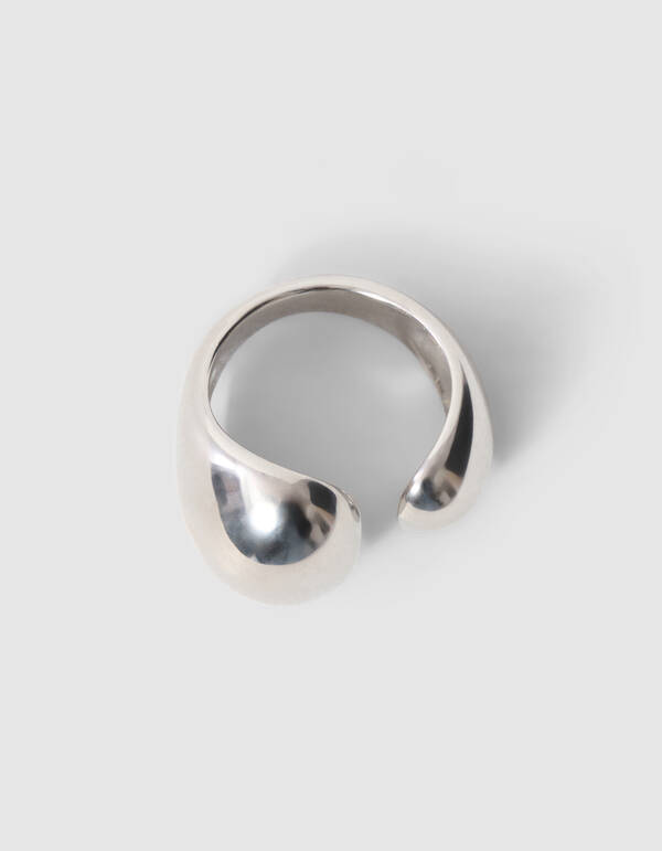 Open Ring Zilver SHOEBY ACCESSOIRES