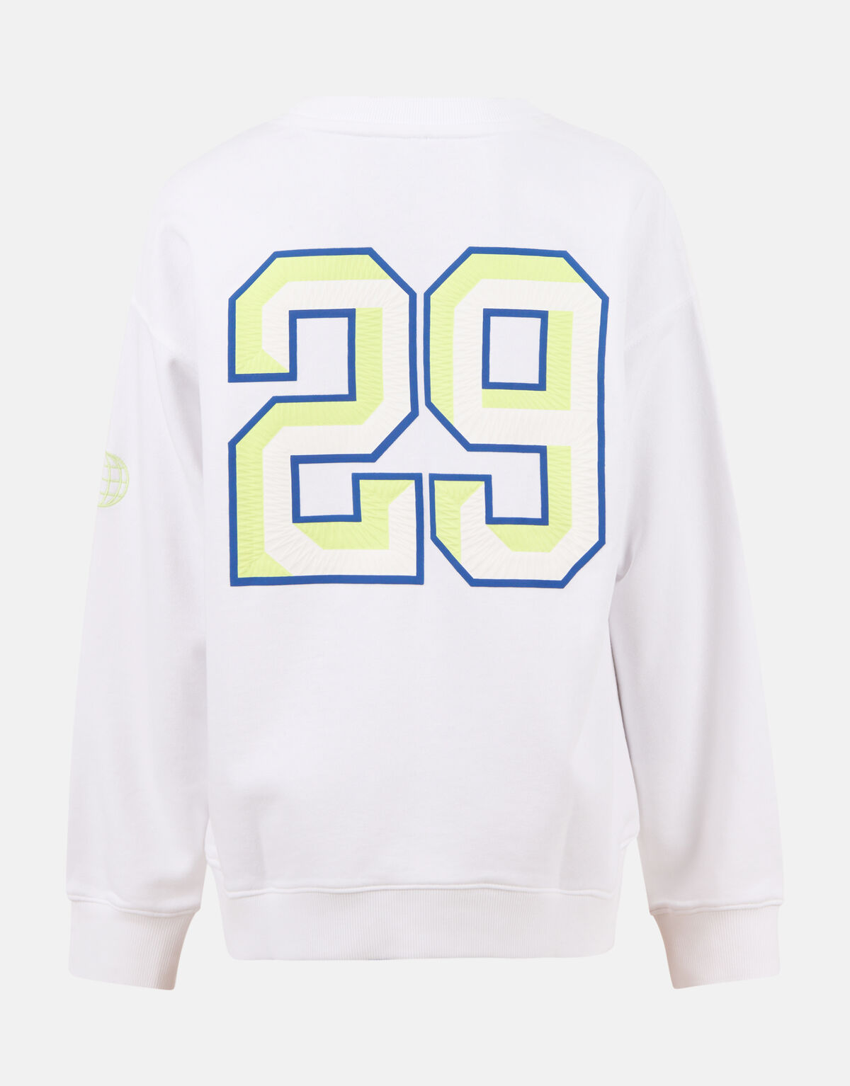 Artwork Sweater Wit SHOEBY BOYS