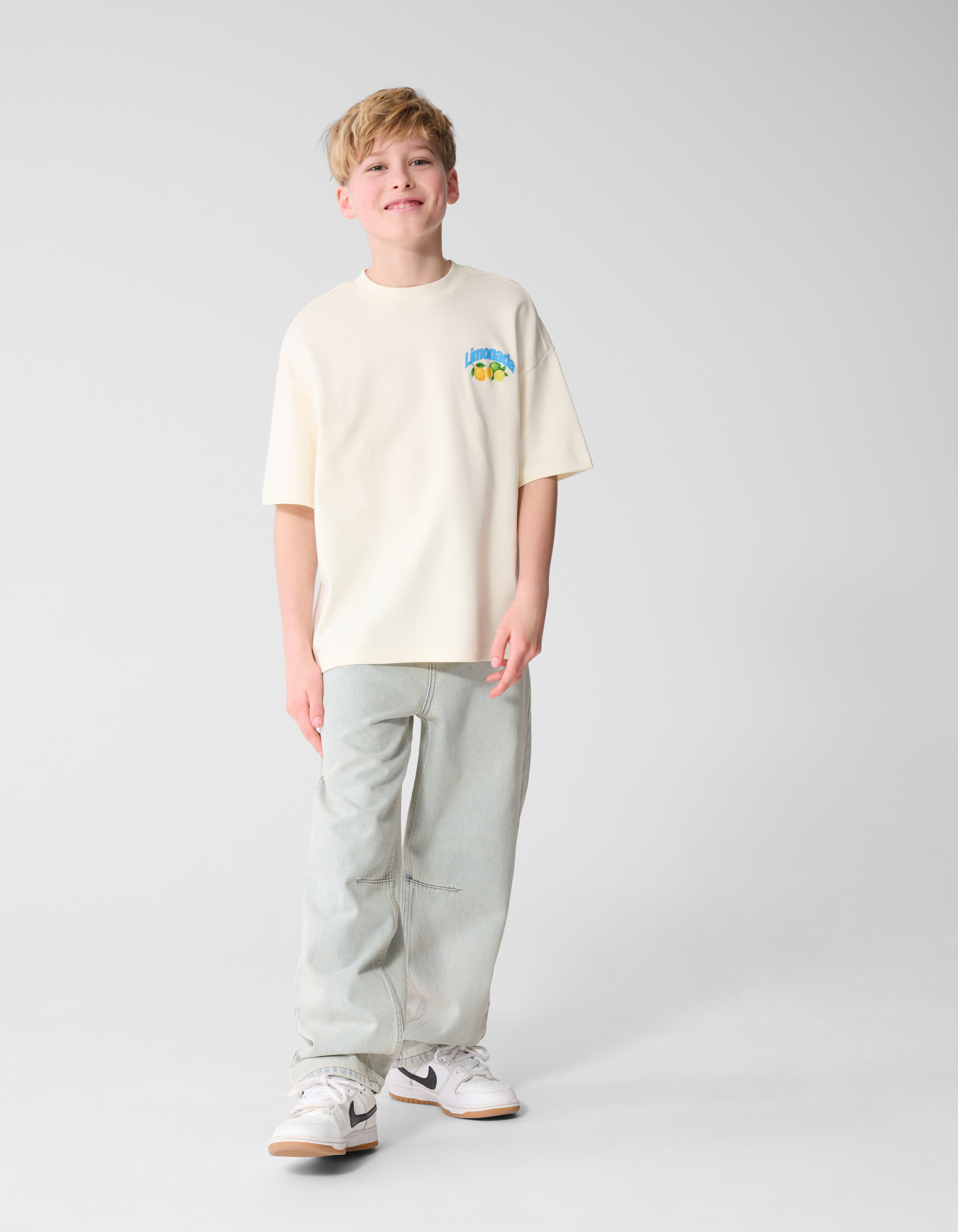 Limonada Artwork T-Shirt Gebrochen Wei&szlig; SHOEBY BOYS