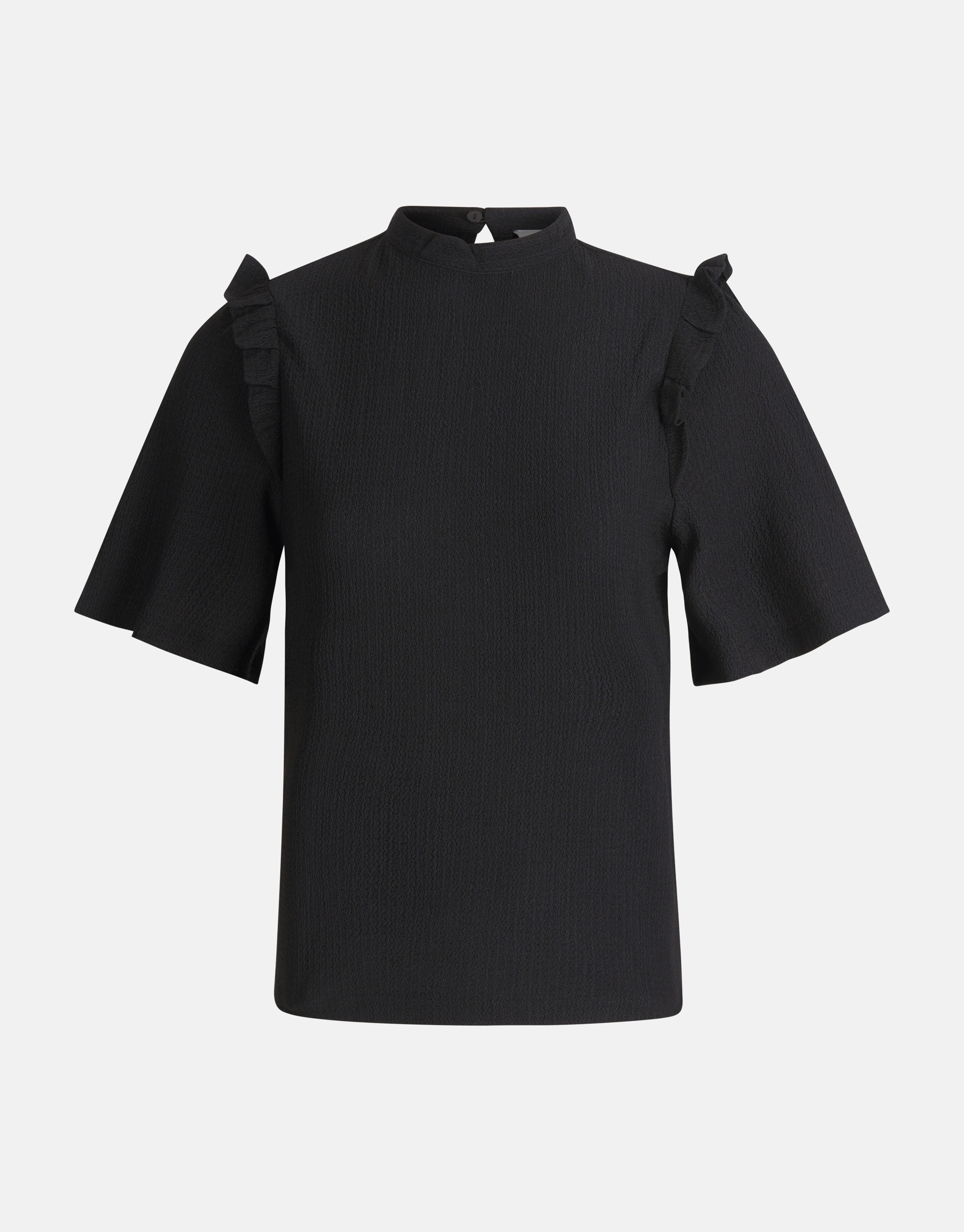 Crinkle Top Schwarz SHOEBY WOMEN