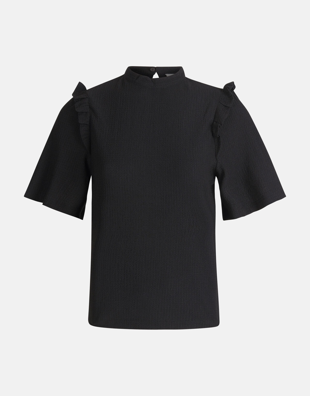 Crinkle Top Schwarz SHOEBY WOMEN