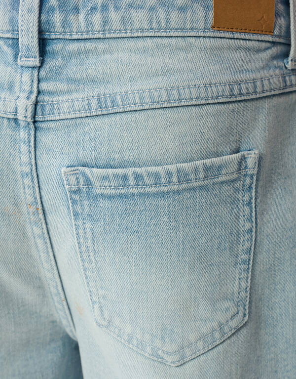 Barrel Fit Jeans Gebleicht SHOEBY GIRLS