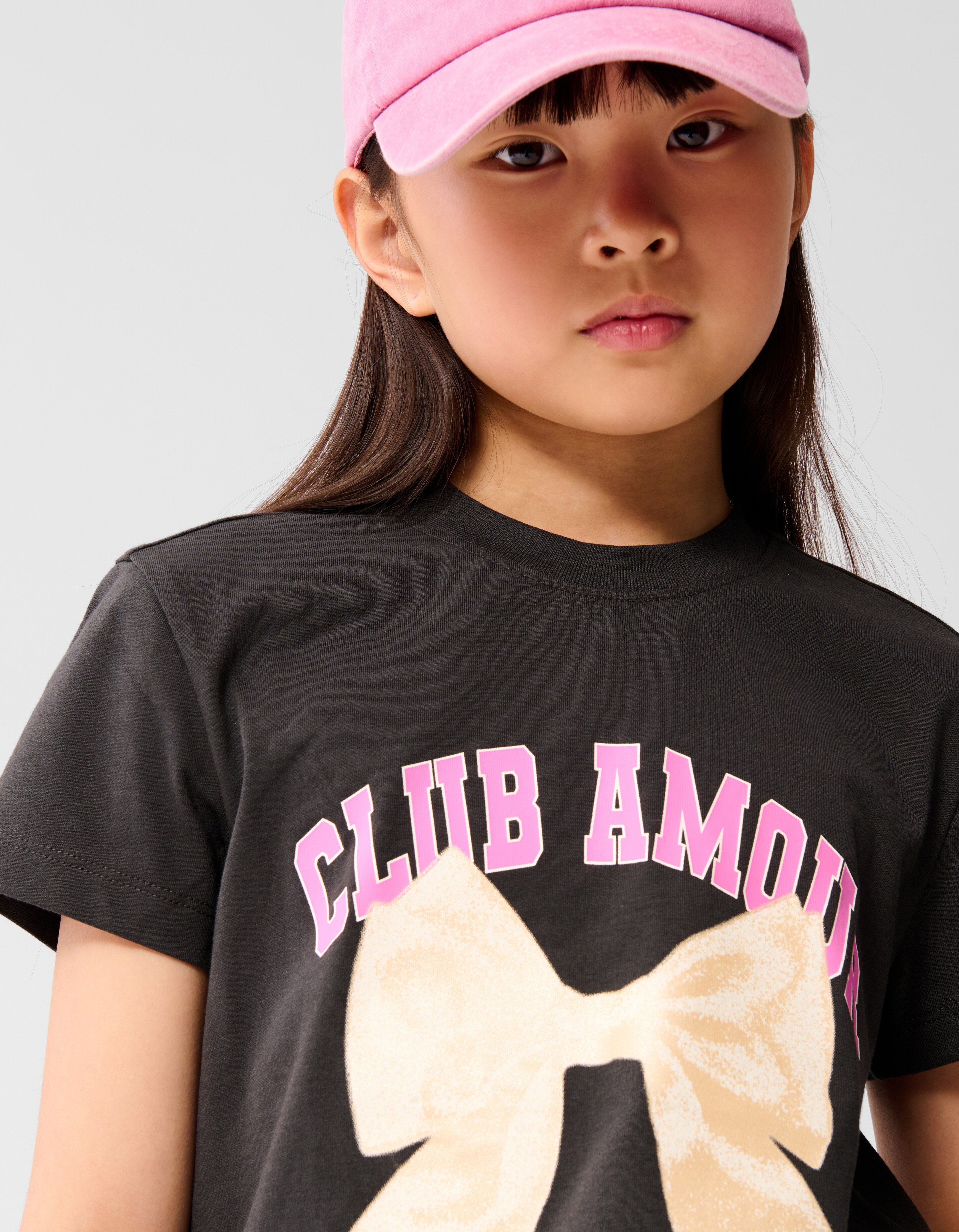 Club Amour T-shirt Dunkelgrau SHOEBY GIRLS