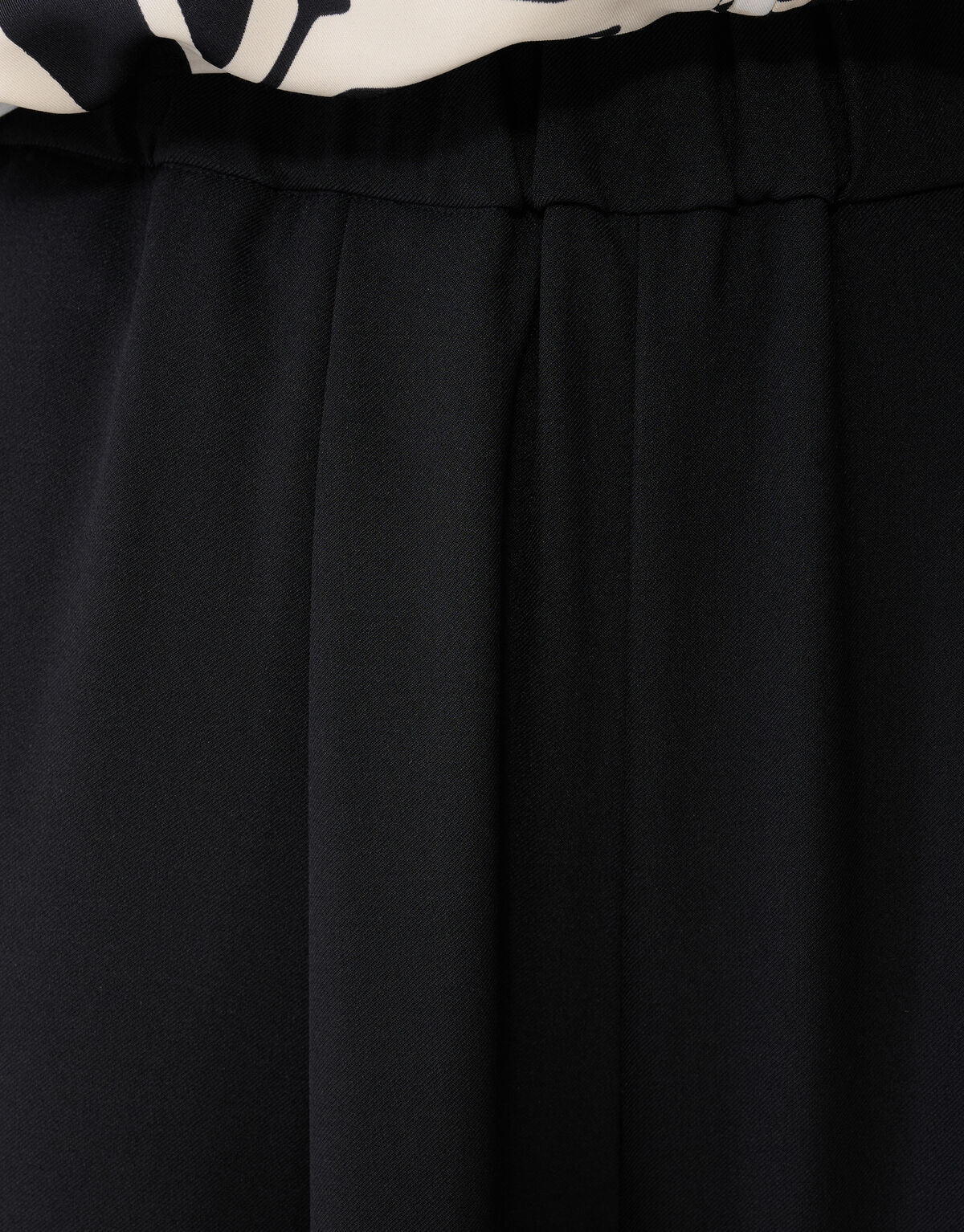 Weit geschnittene Hose Schwarz von Mieke SHOEBY WOMEN