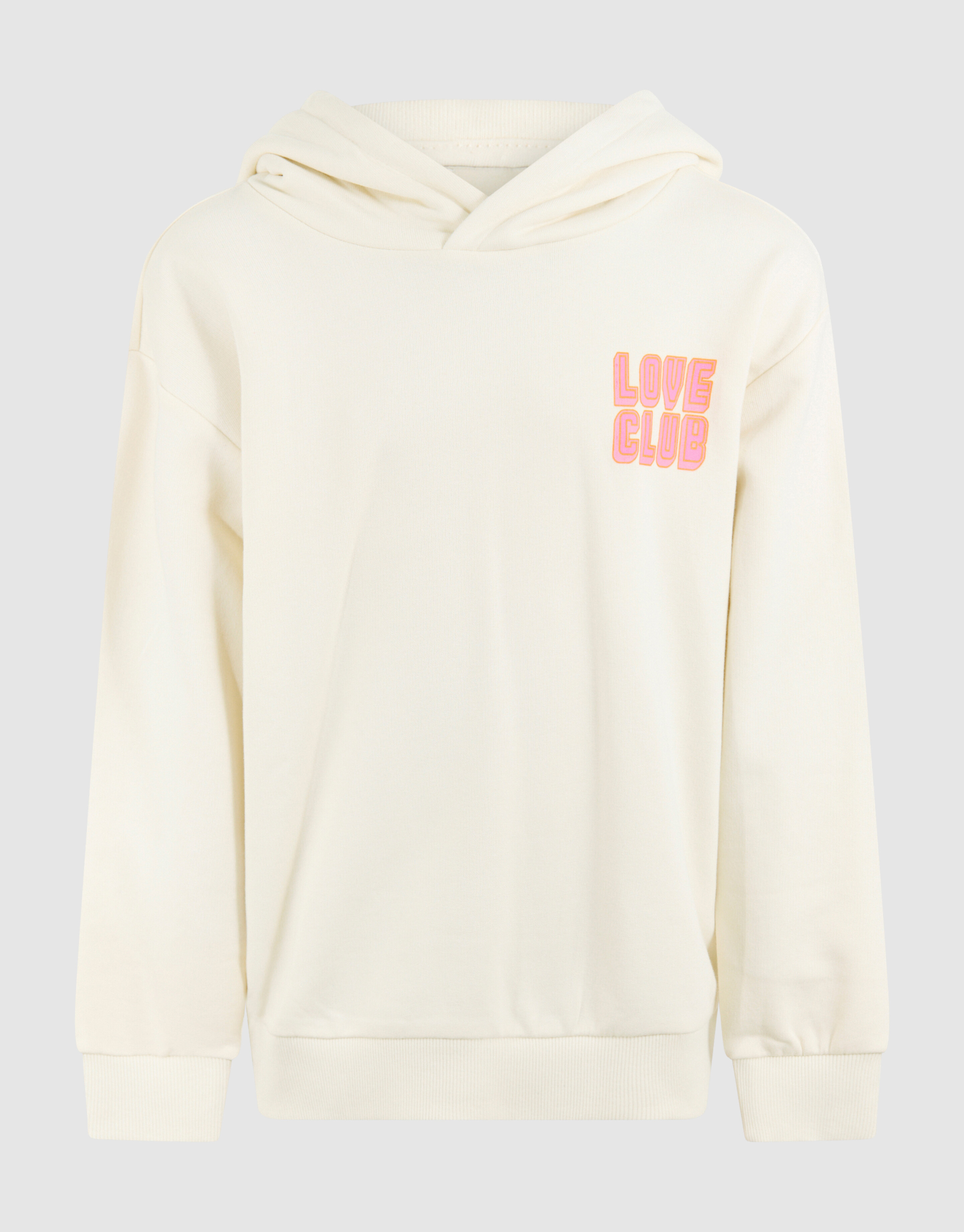 Love Club Kunstwerk Hoodie Off White SHOEBY GIRLS