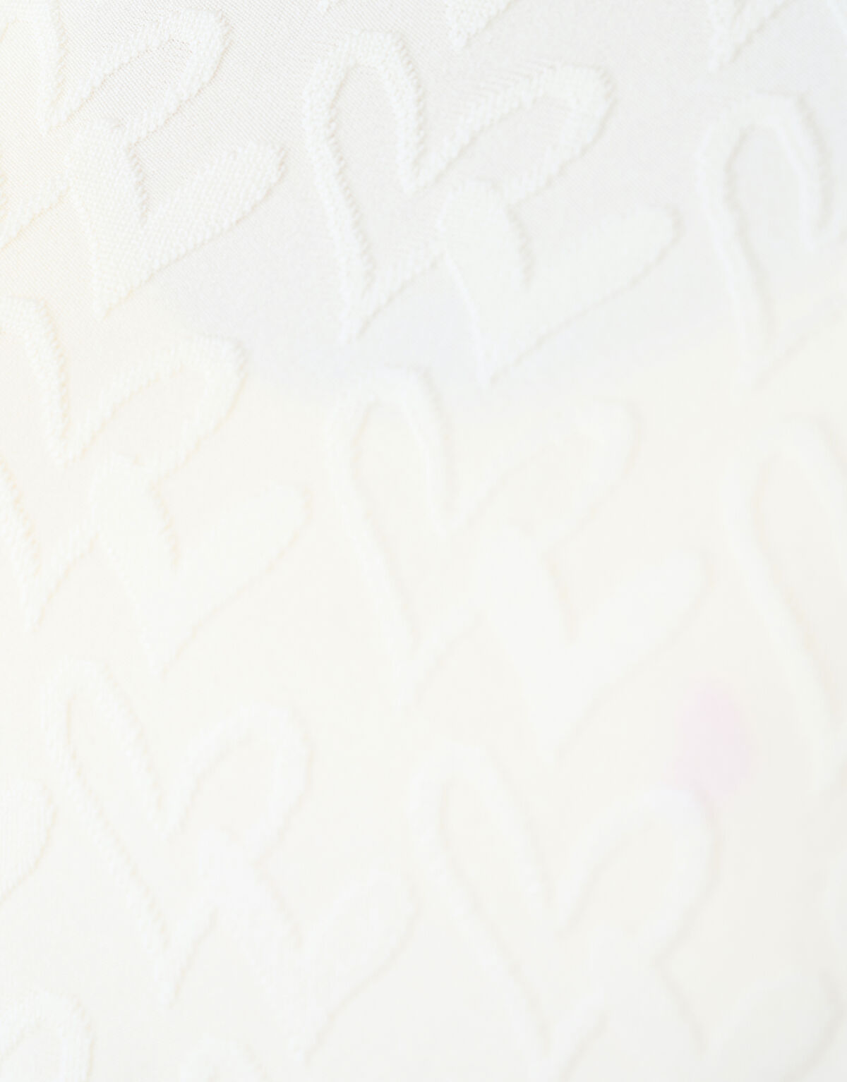 All-Over Herz Oberteil Gebrochen Weiß SHOEBY GIRLS