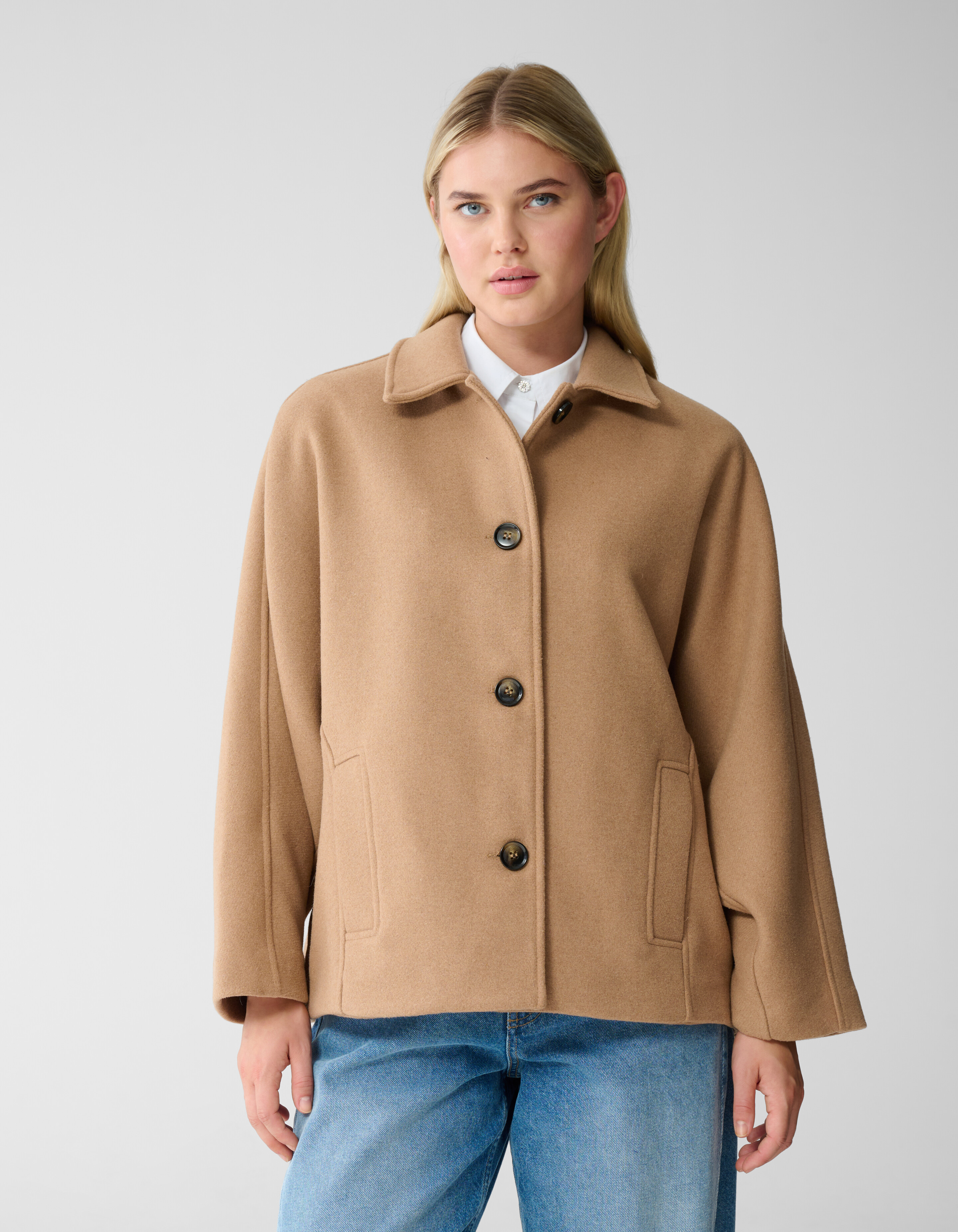 Wol Cape Jas Kamel SHOEBY WOMEN