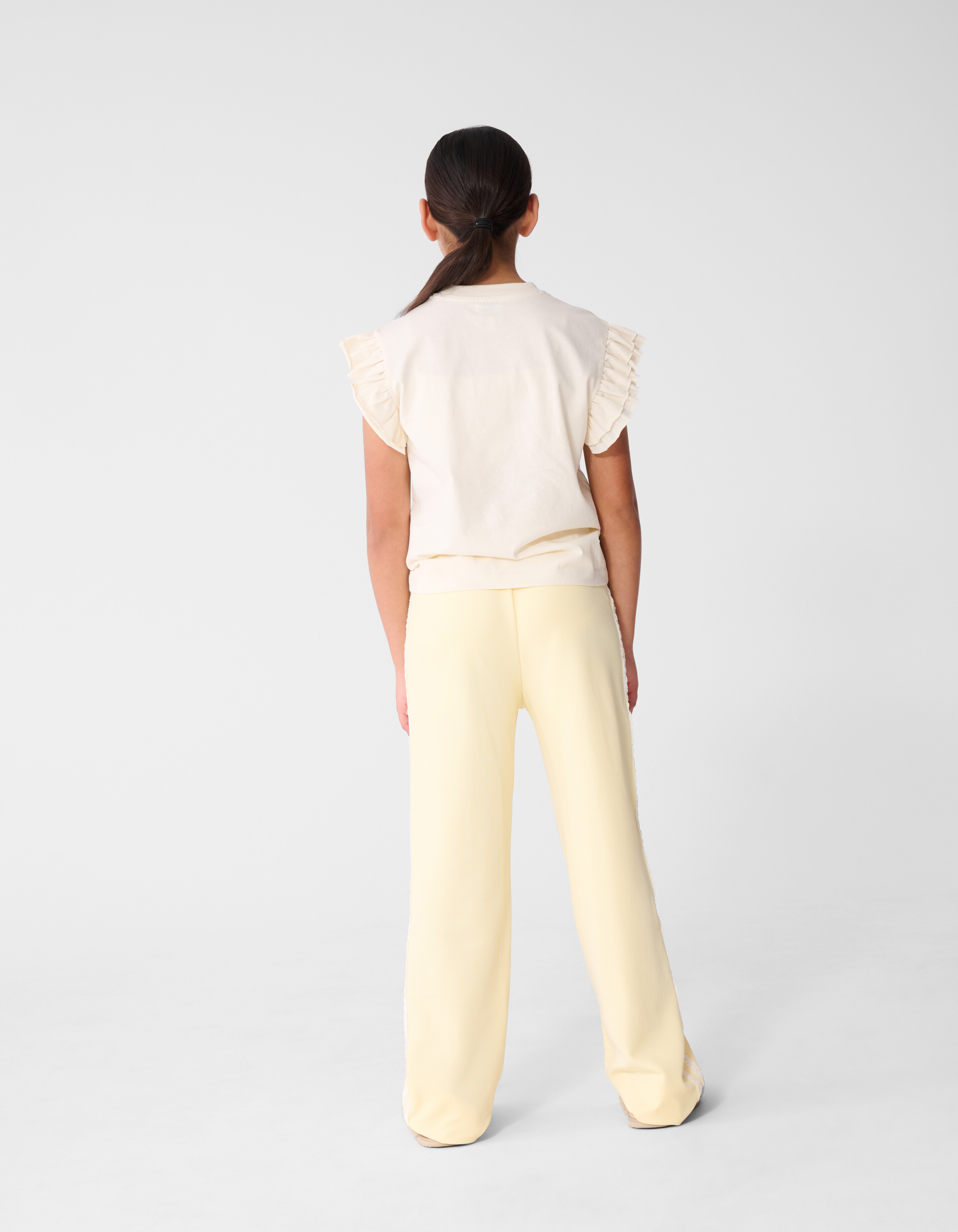 Sportliche Weite-Hosen Hellgelb SHOEBY GIRLS