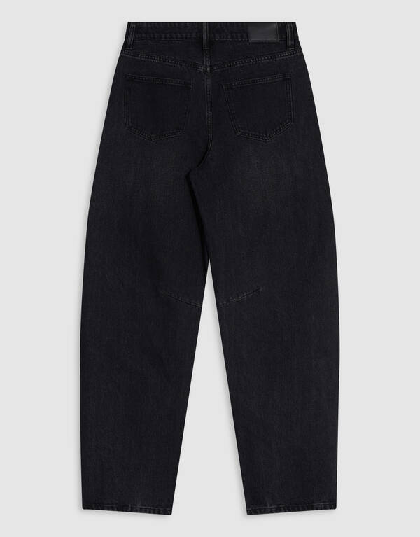 Barrel Jeans Washed Schwarz SHOEBY WOMEN