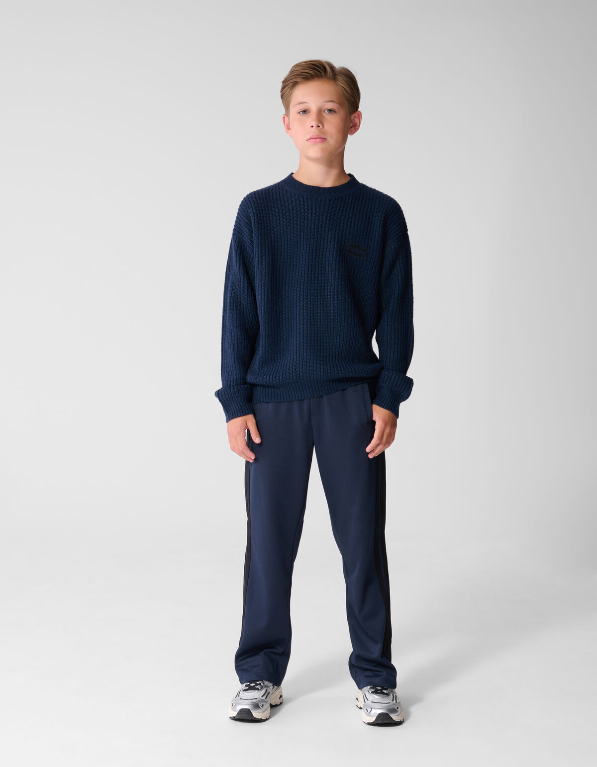 Trainingshose mit weitem Bein dunkelblau SHOEBY BOYS