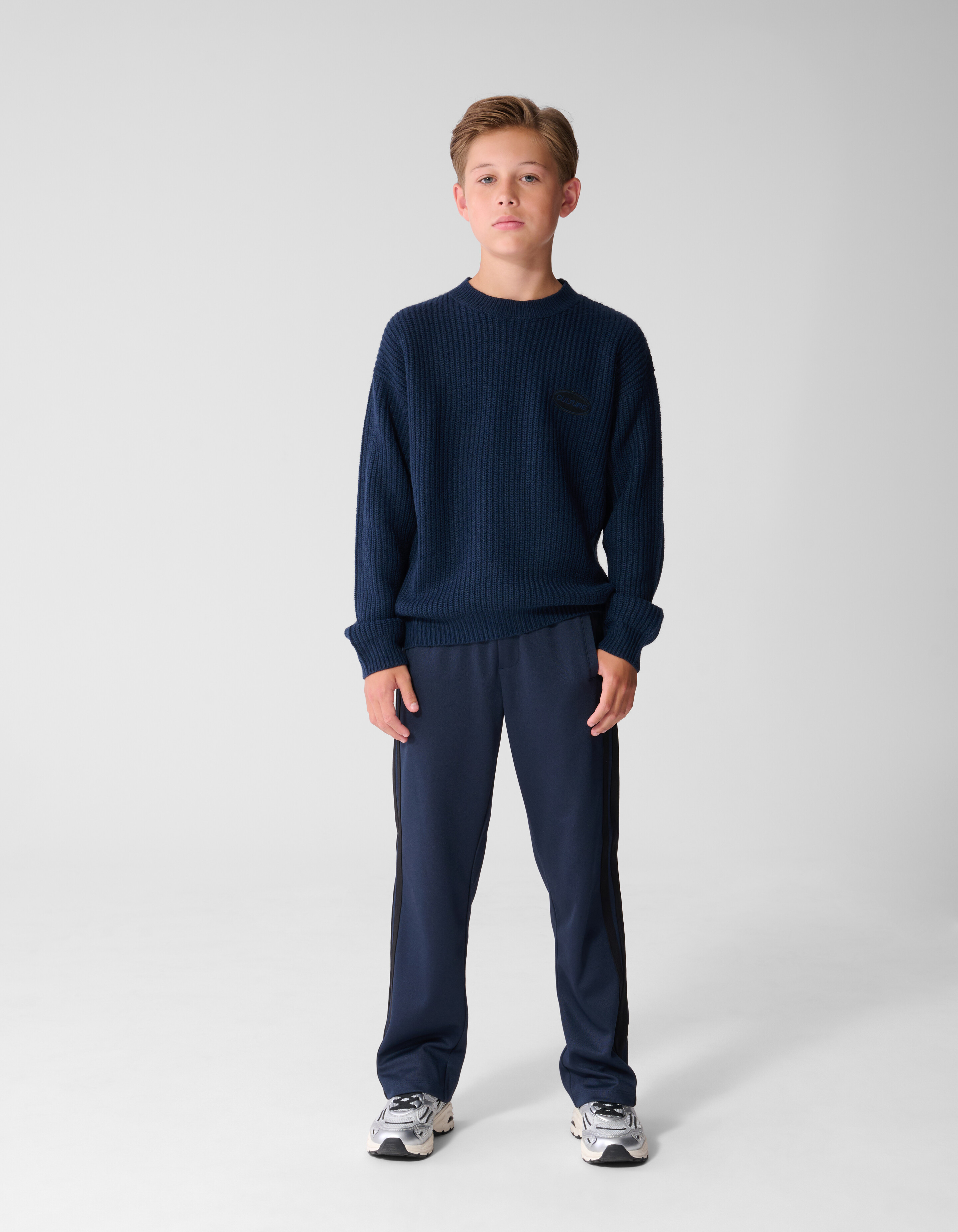Trainingshose mit weitem Bein dunkelblau SHOEBY BOYS