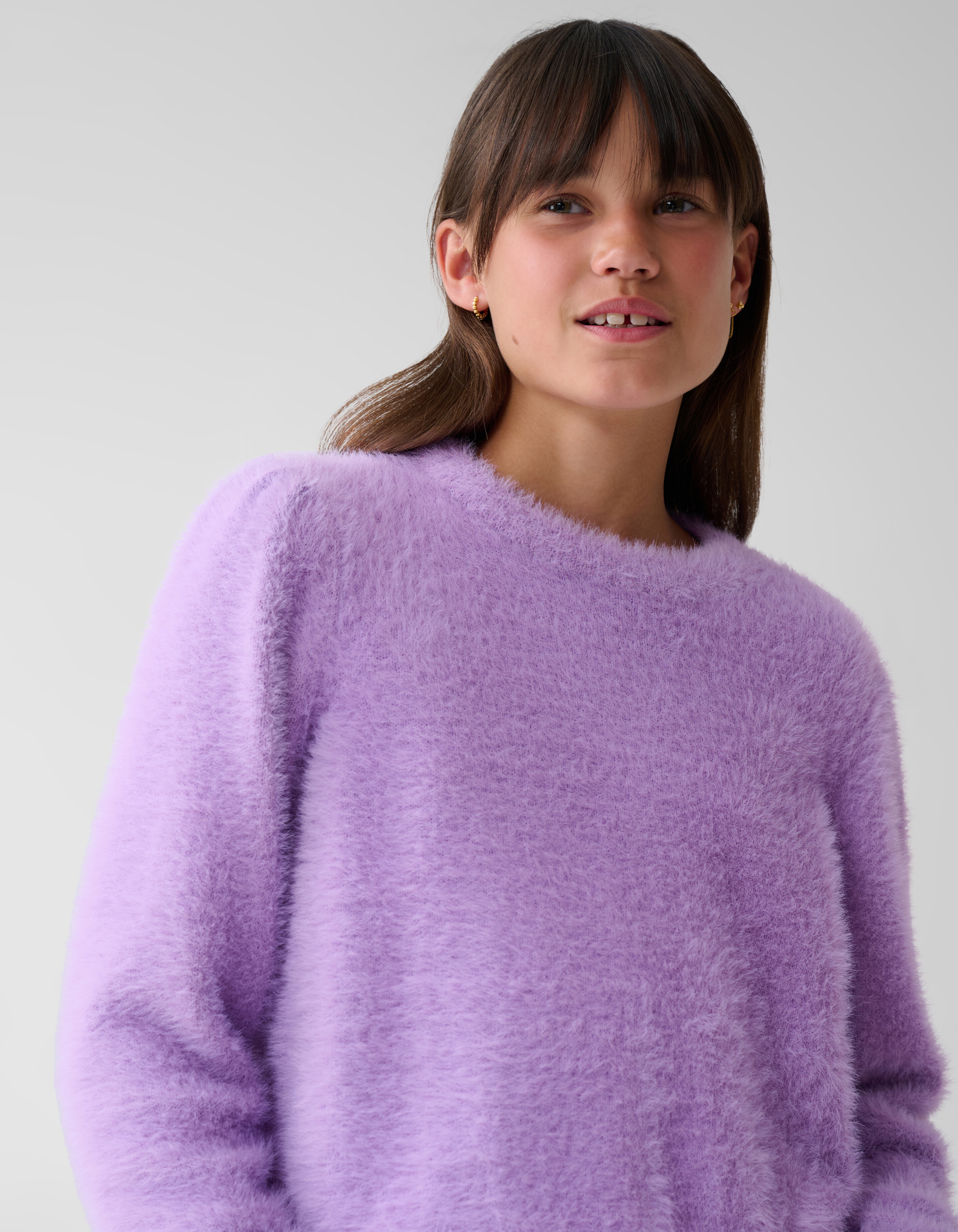 Weicher Pullover Lila SHOEBY GIRLS