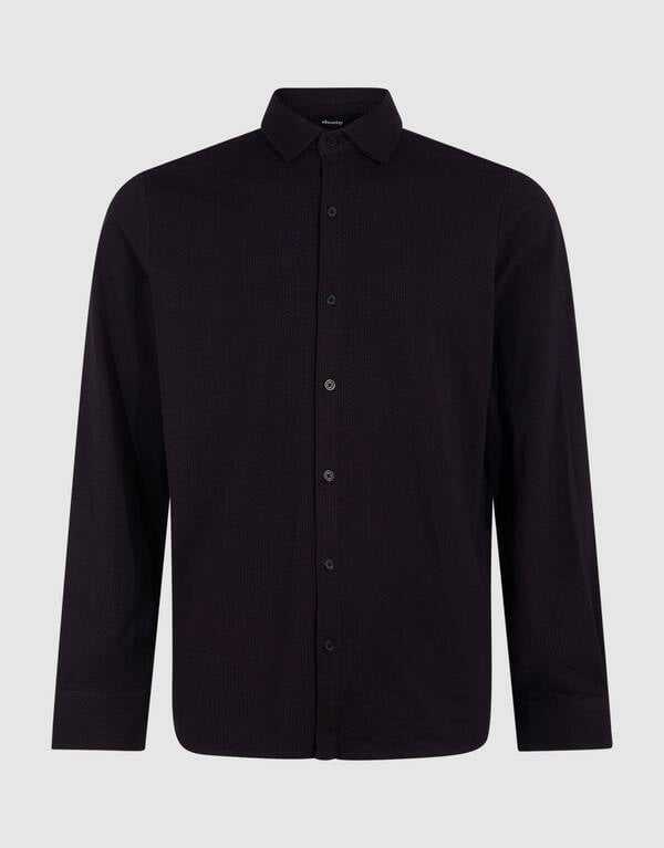 T-Shirt mit Logoprint, Dunkelrot SHOEBY MEN