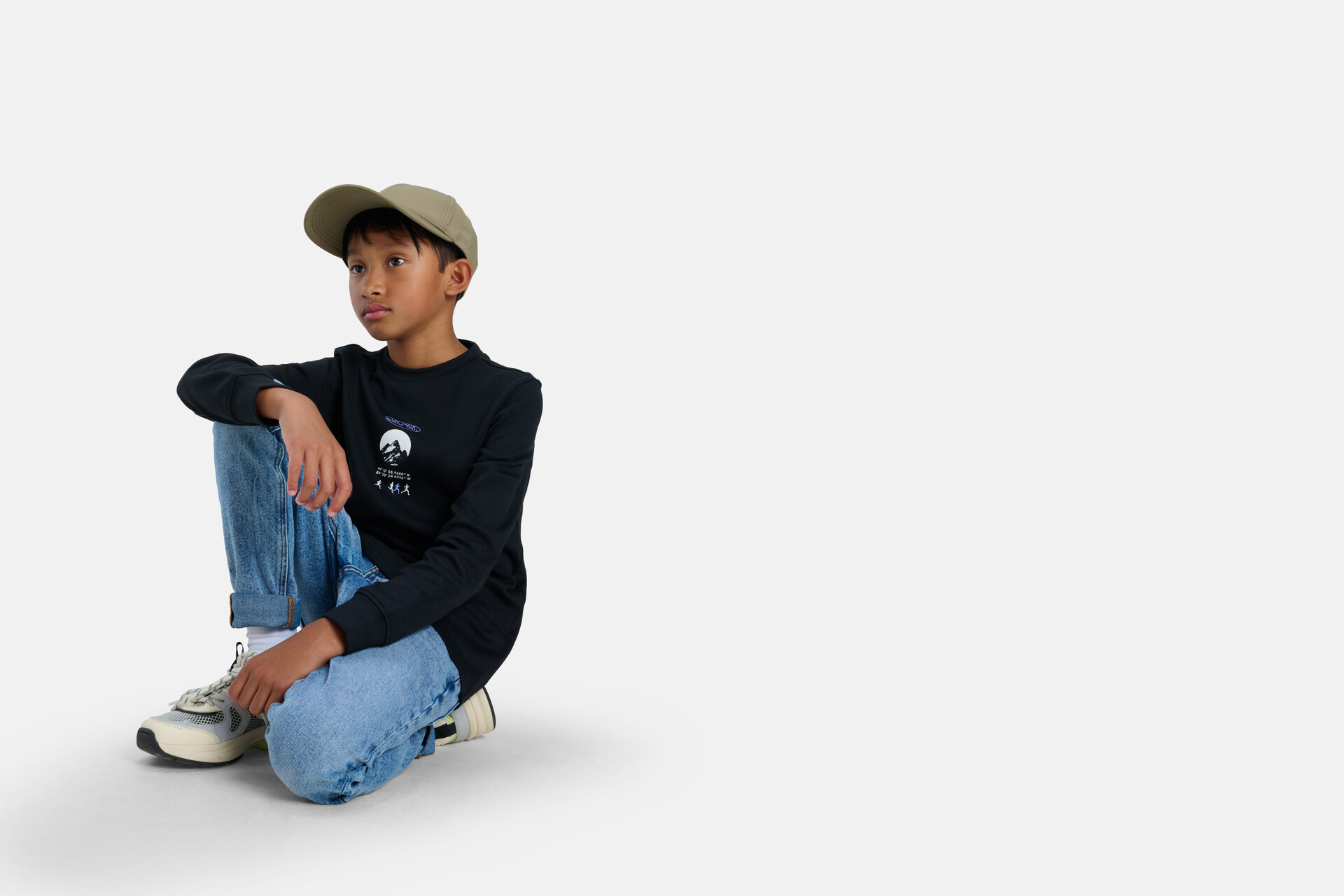 Bedrucktes T-shirt Schwarz SHOEBY BOYS