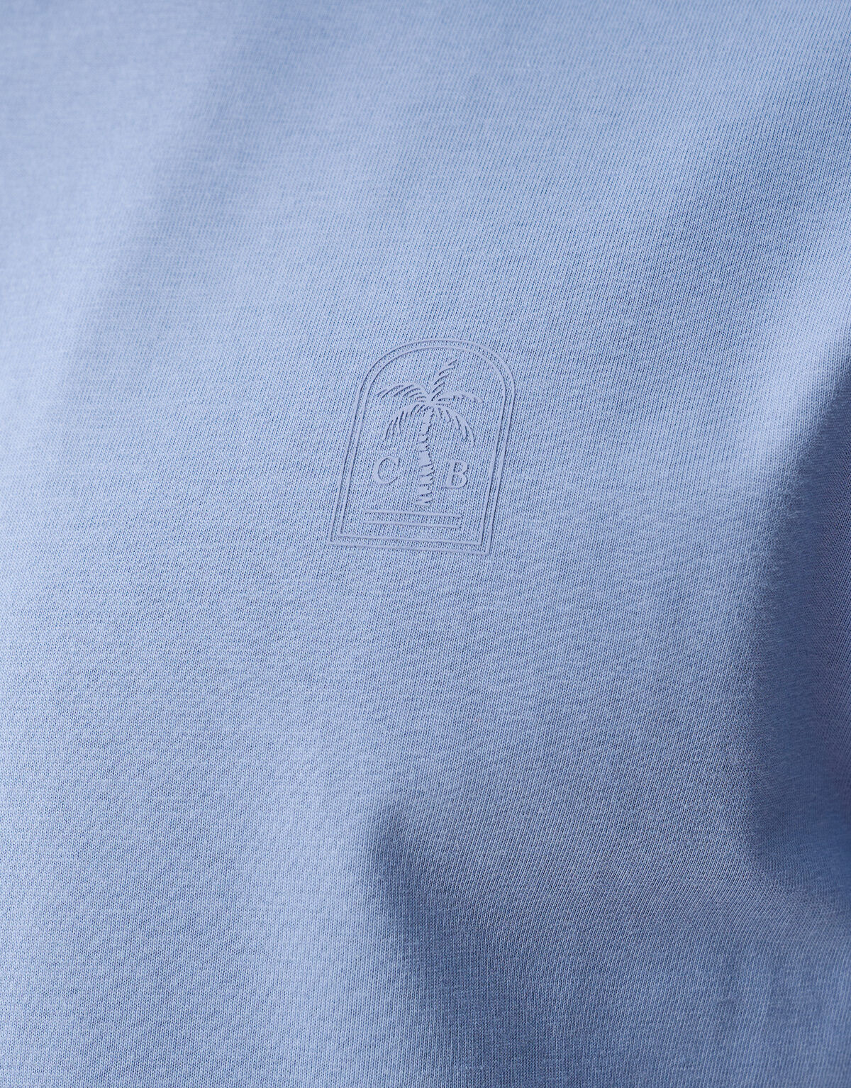 Palm Artwork T-shirt Hellblau SHOEBY MEN