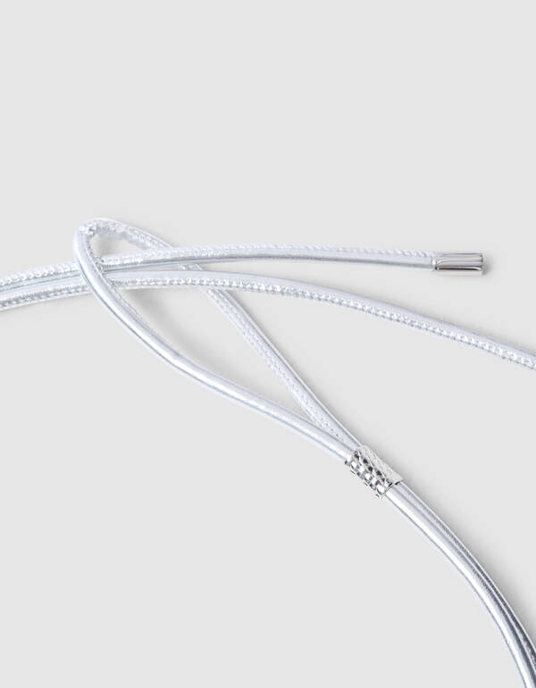 Seil Gürtel Silber SHOEBY ACCESSOIRES