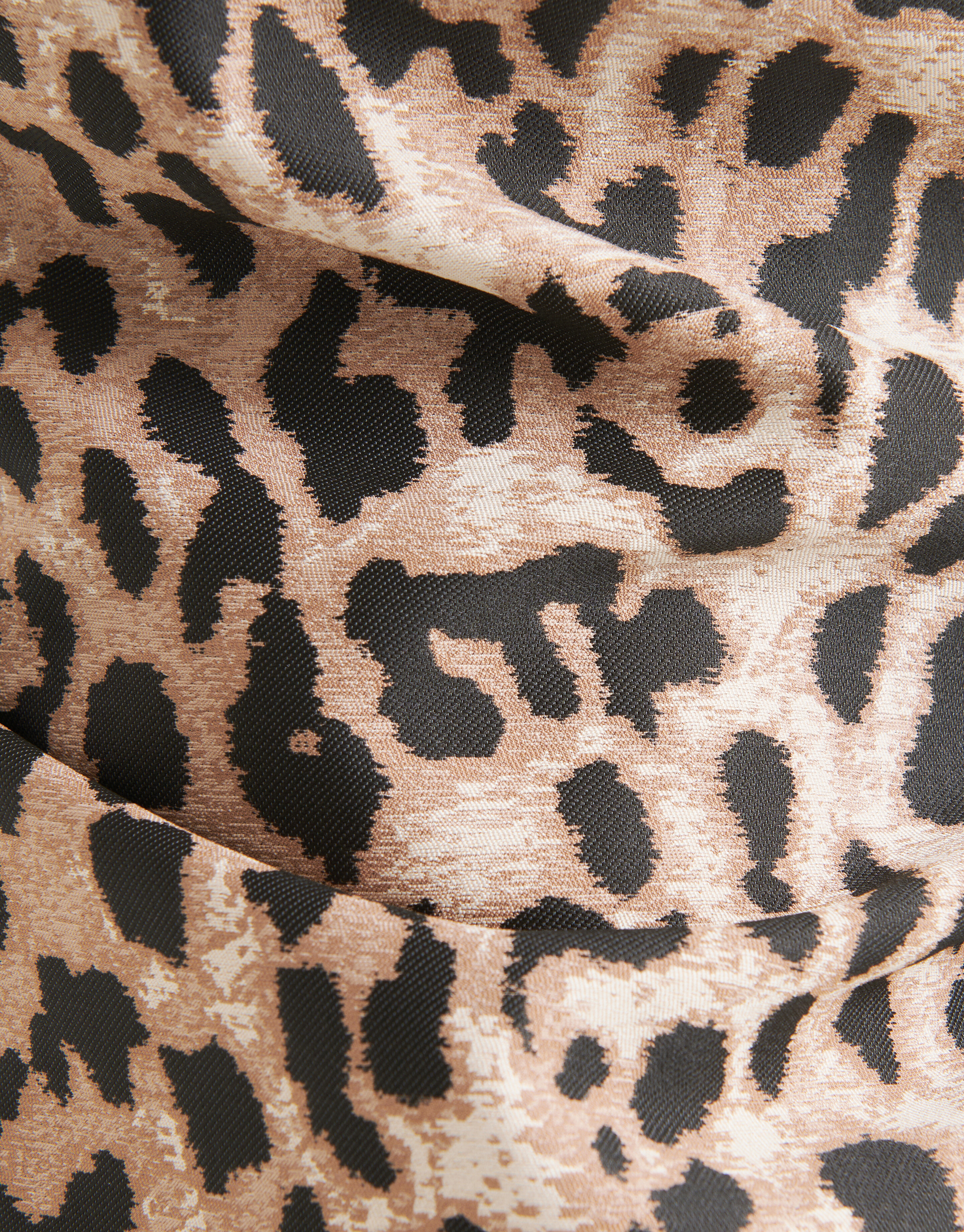 Leoparden-Jacquard-Hose Braun SHOEBY WOMEN