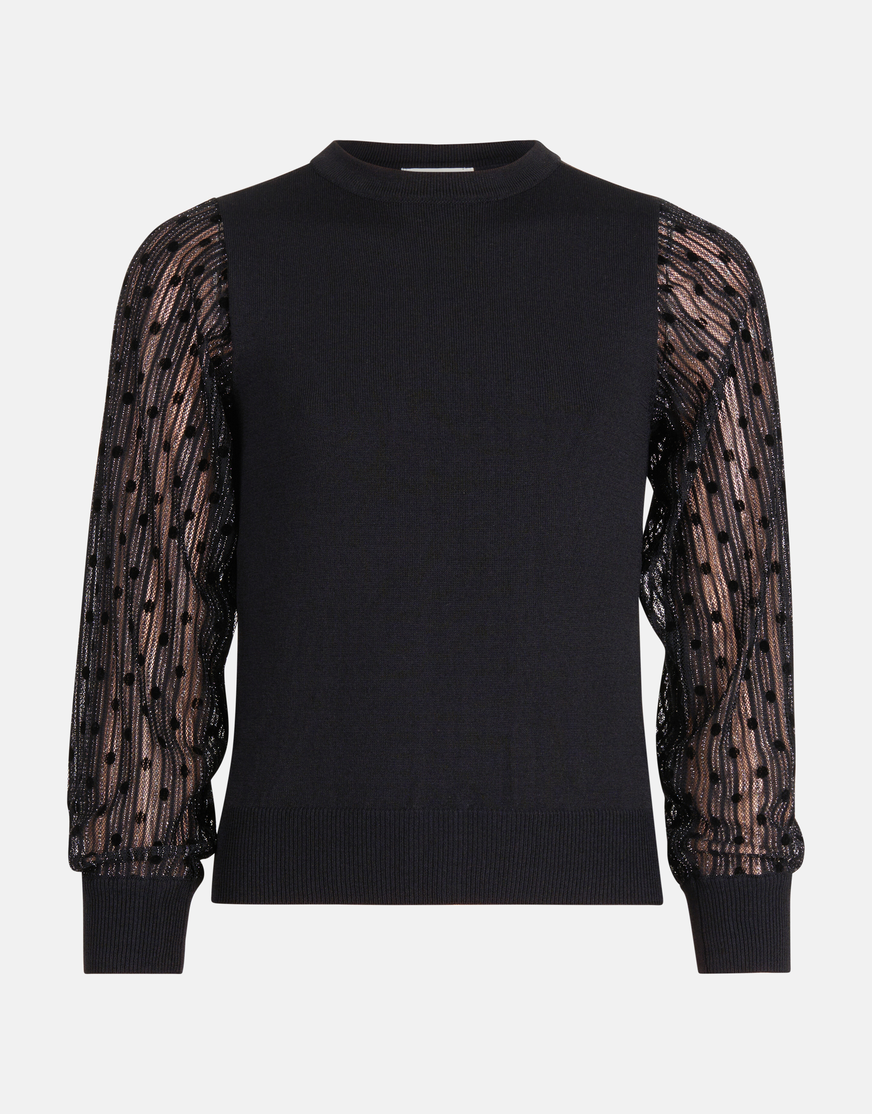 Mesh Top Schwarz SHOEBY GIRLS